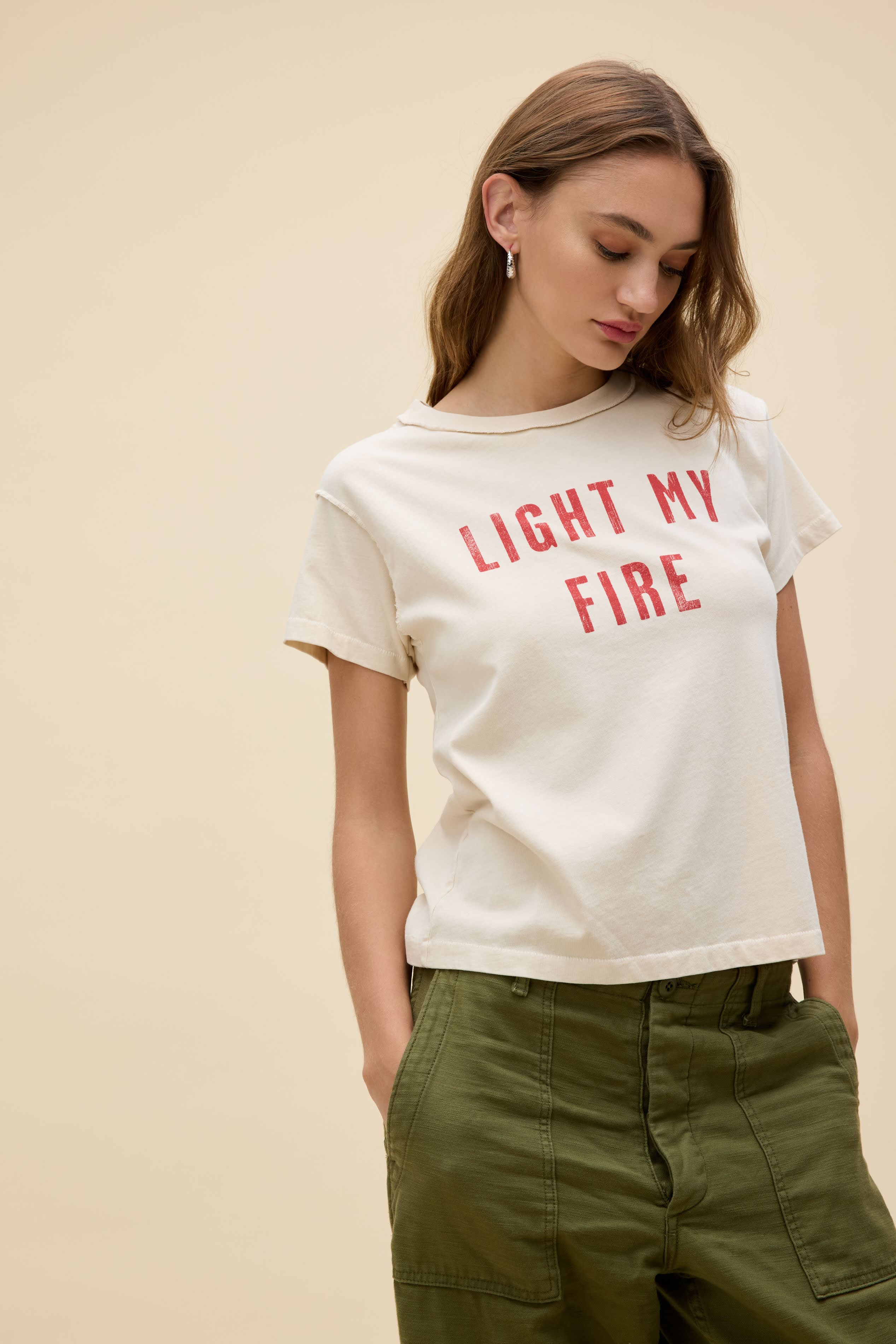 The Doors Light My Fire Reverse GF Tee– Daydreamer