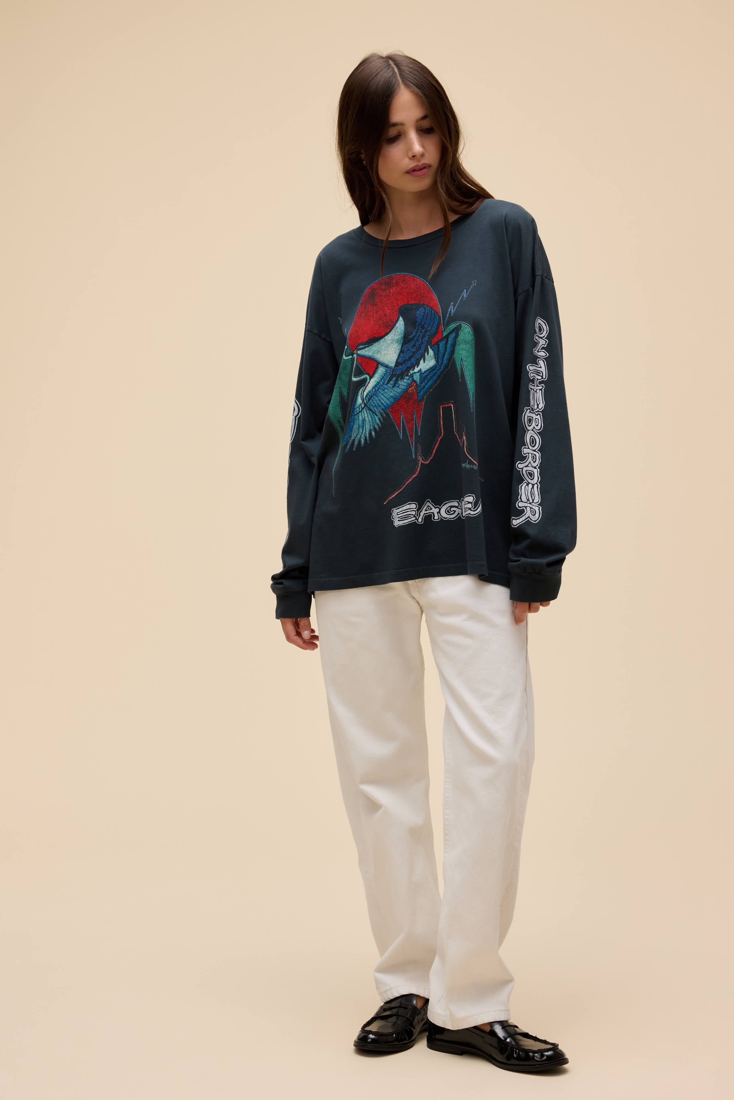 Eagles On The Border Merch Long Sleeve– Daydreamer