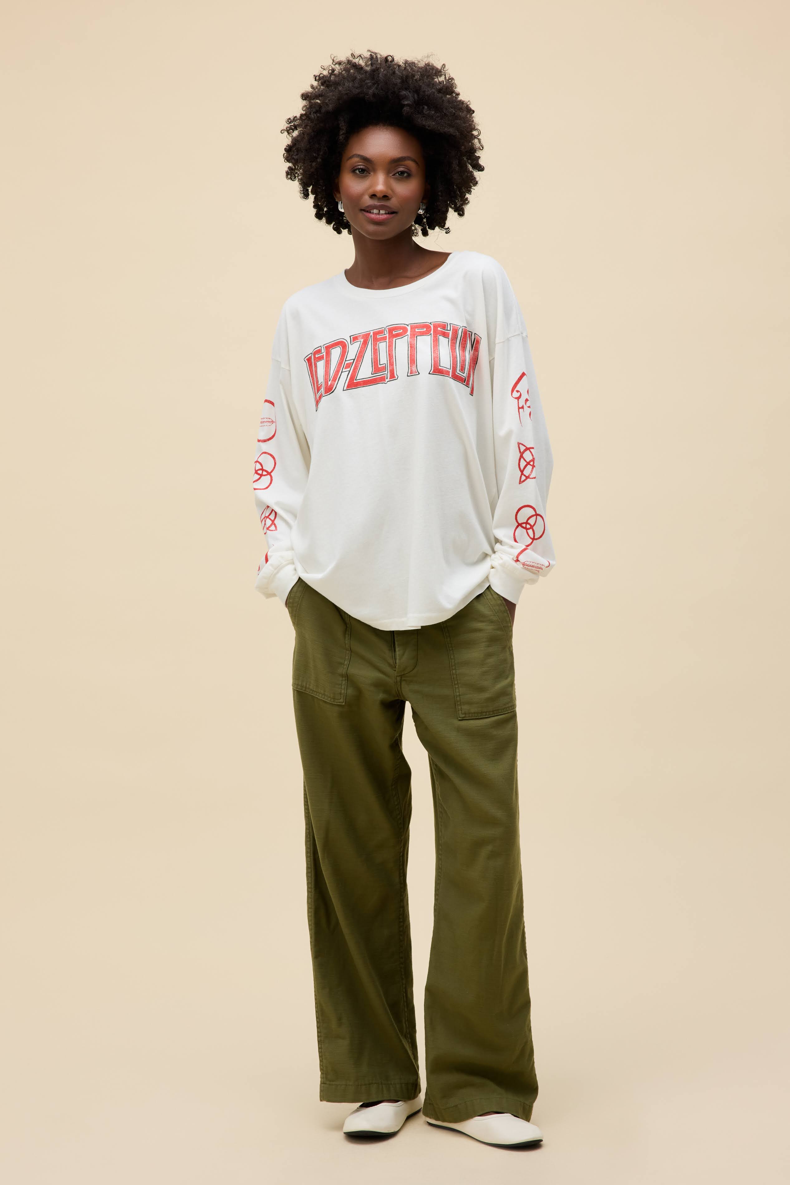 Led Zeppelin Four Symbols Merch Long Sleeve– Daydreamer