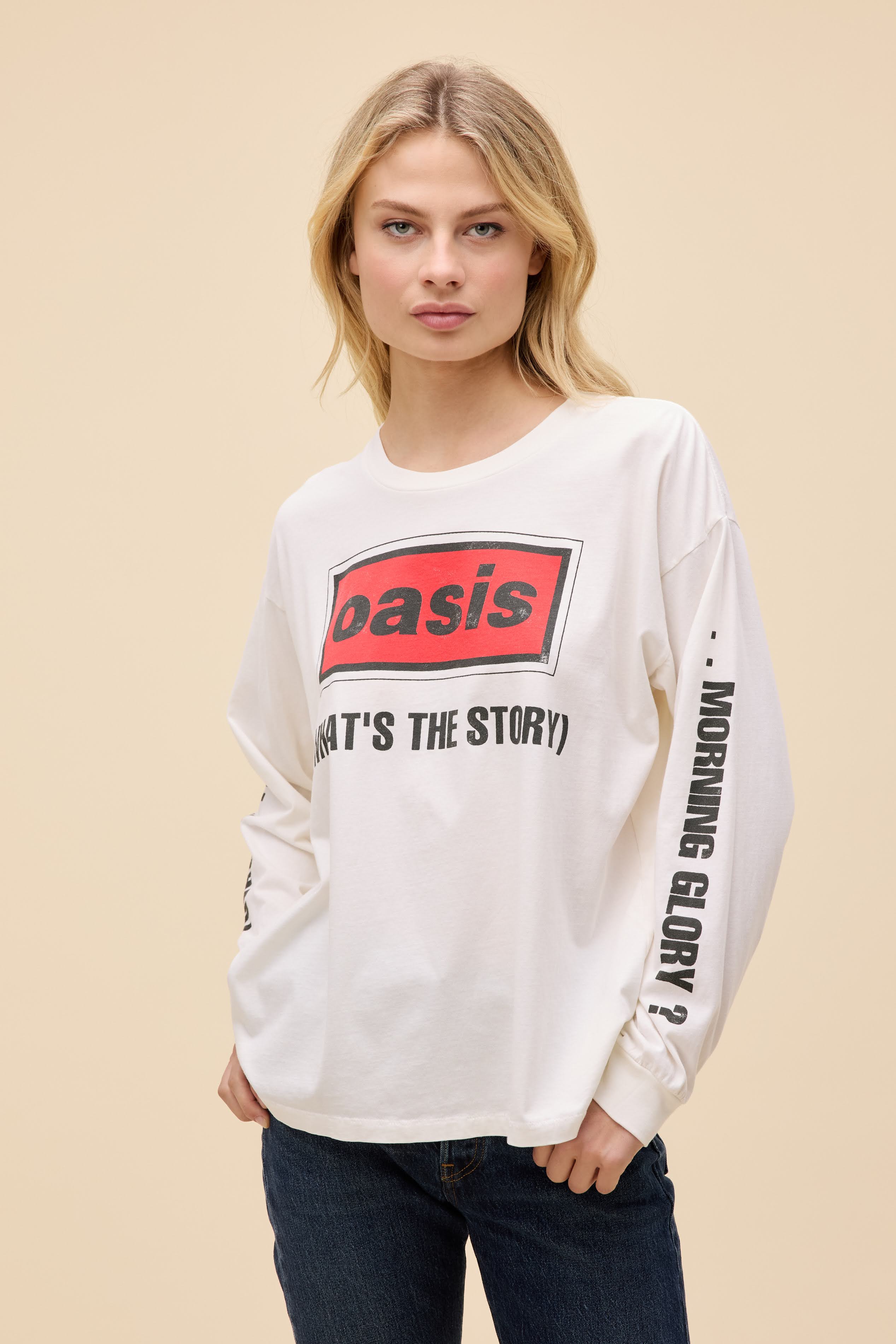 Oasis Morning Glory Merch Long Sleeve | Daydreamer