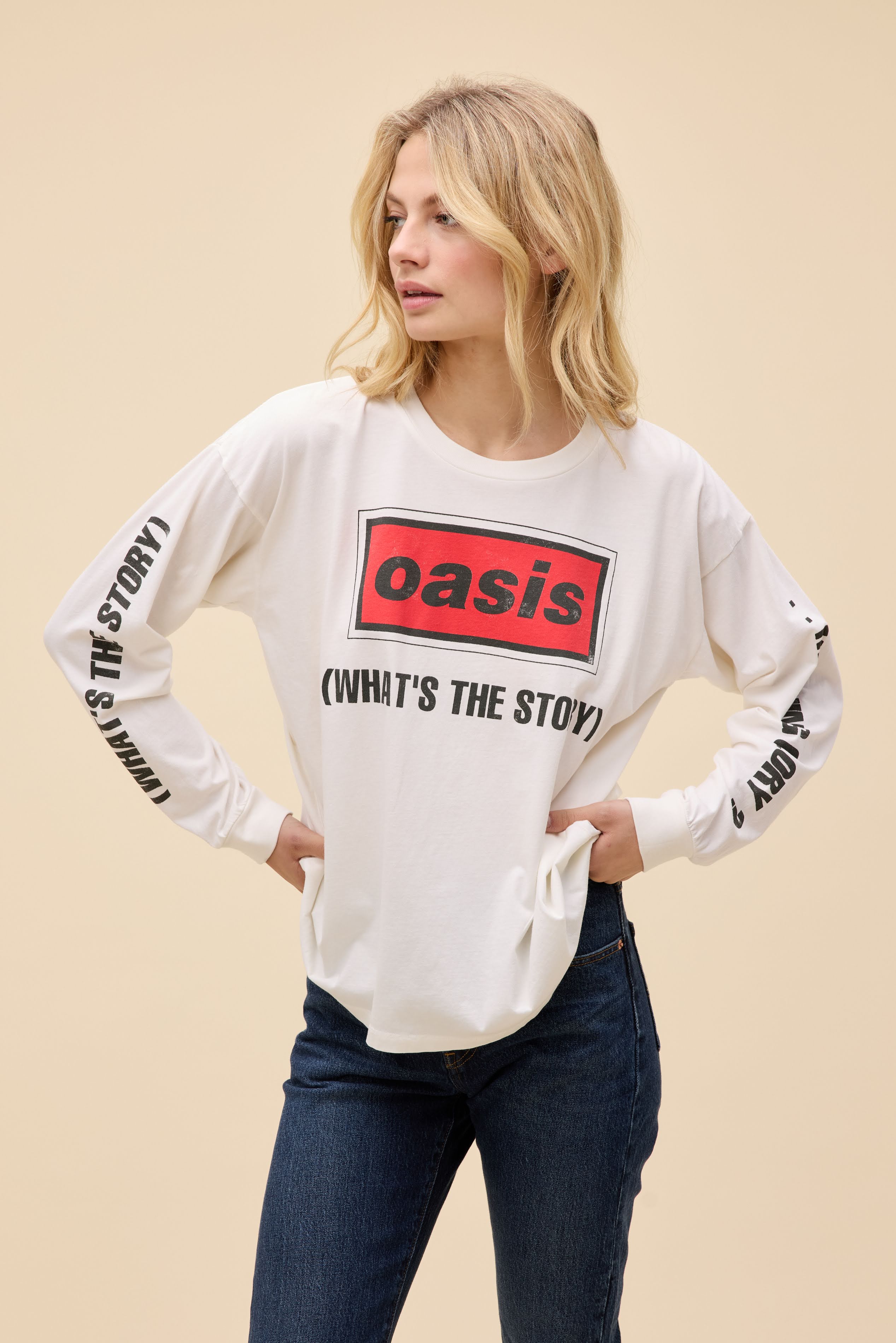 Oasis Morning Glory Merch Long Sleeve | Daydreamer
