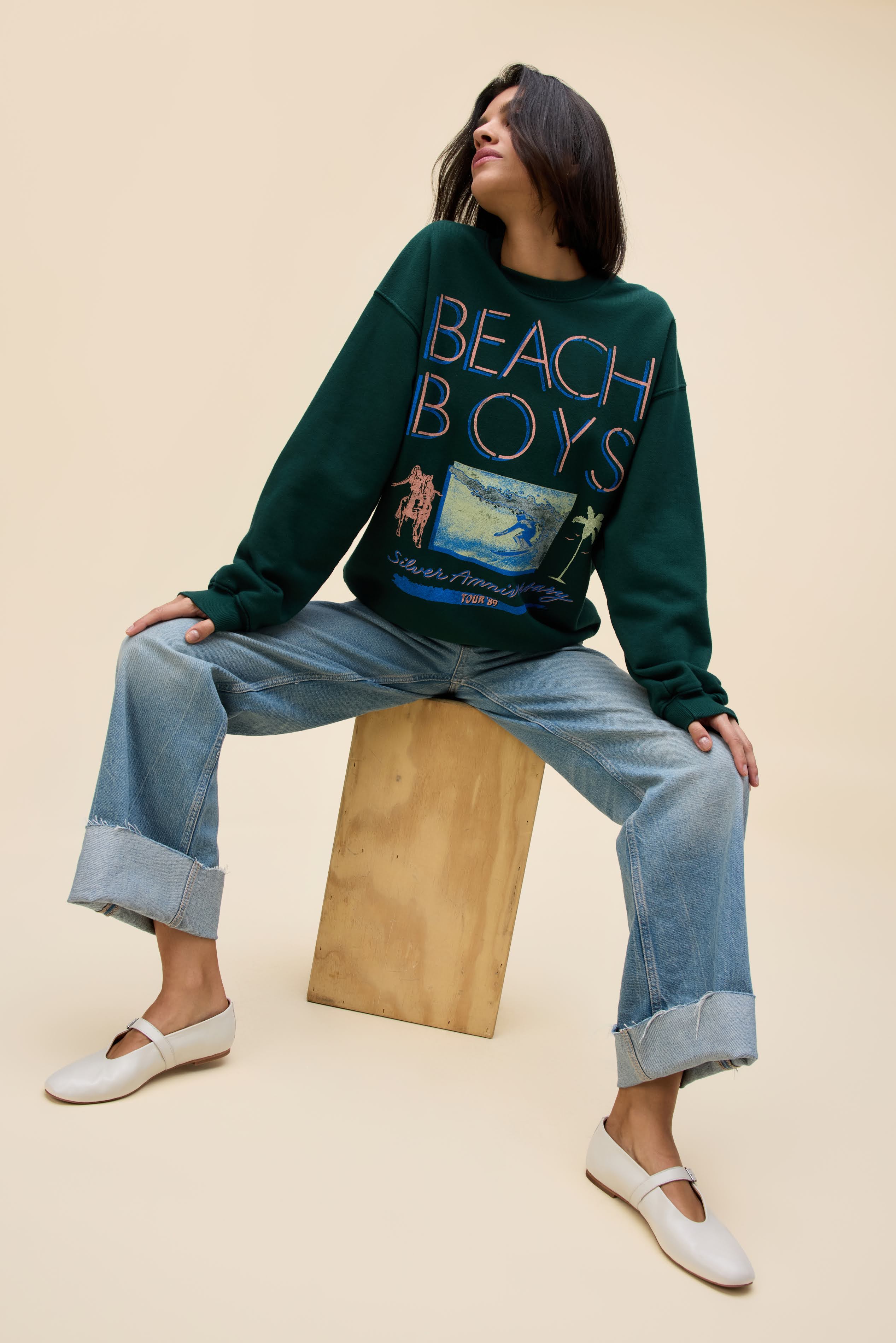 The Beach Boys Silver Anniversary BF Sweatshirt | Daydreamer