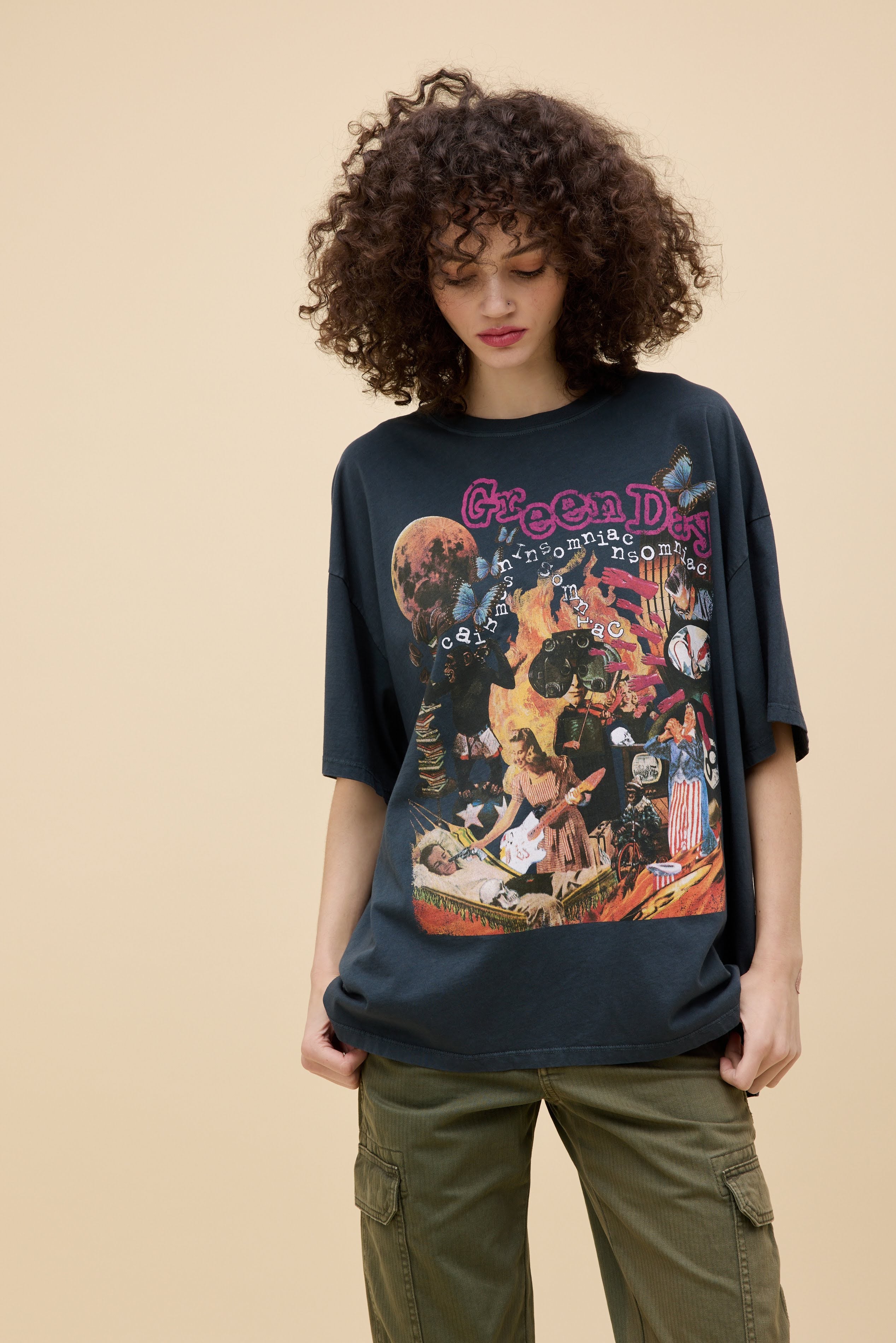 Green Day Insomniac OS Tee Daydreamer