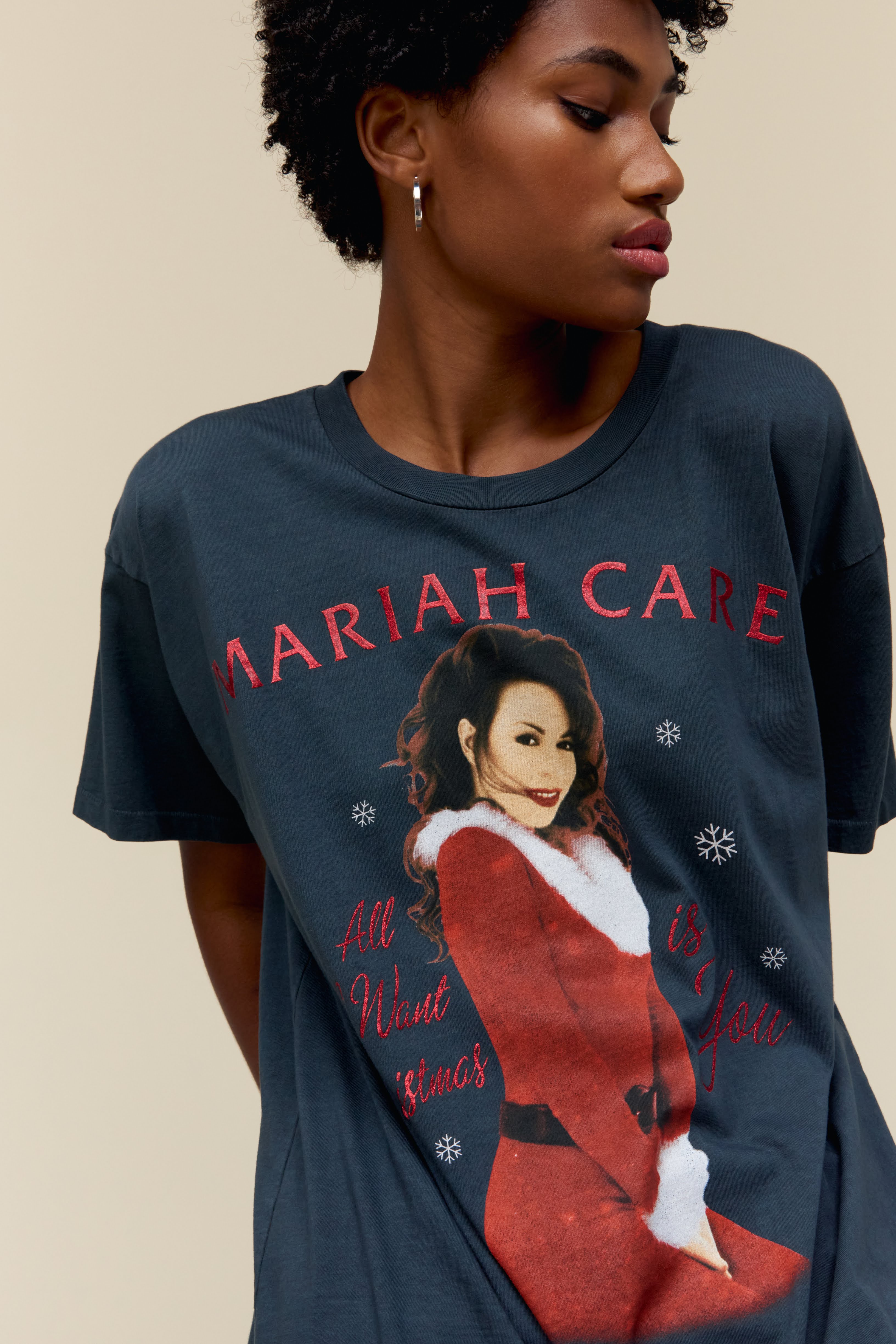 Mariah Carey All I Want For Christmas Merch Tee | DAYDREAMER