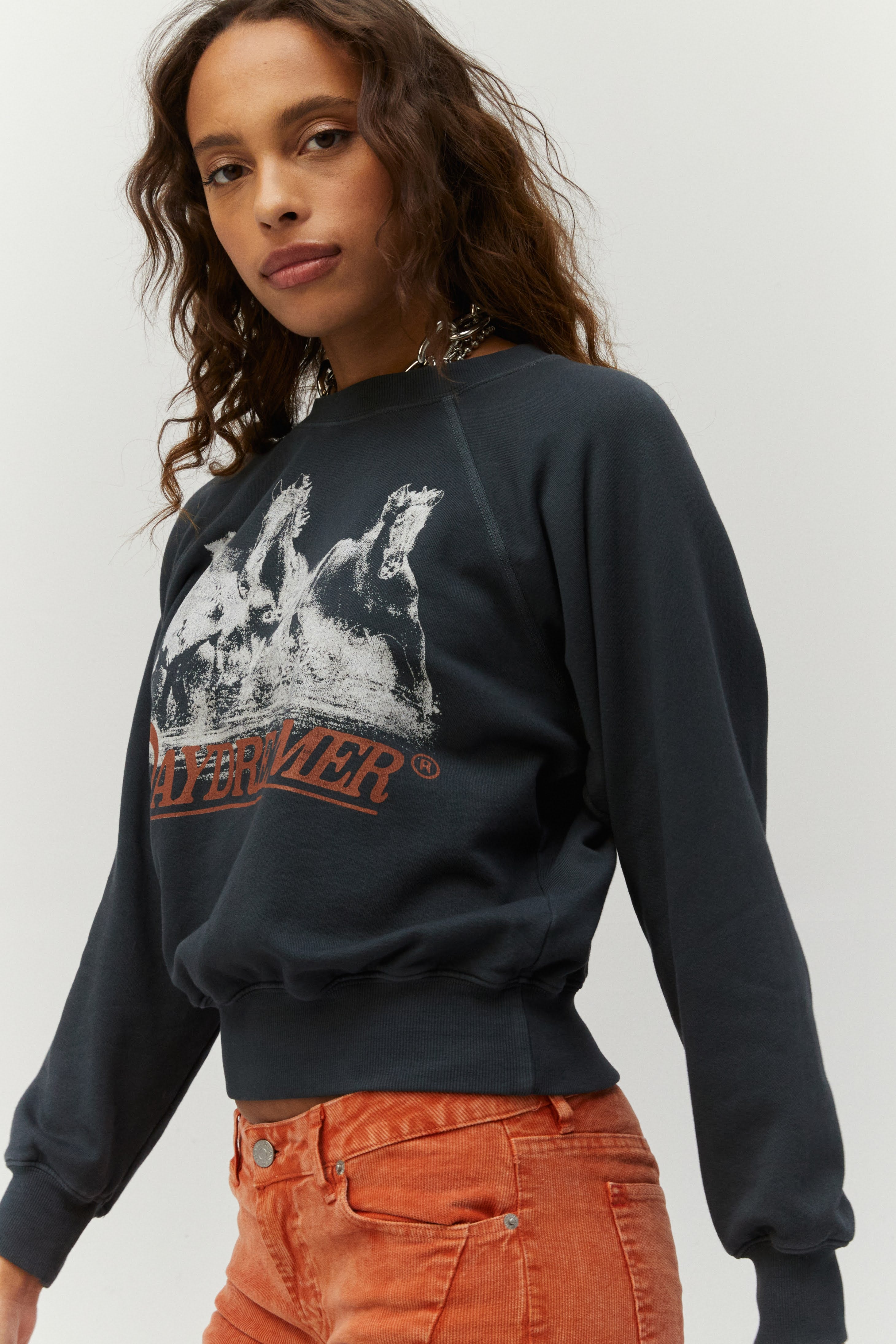 Daydreamer Horses Raglan Crew | DAYDREAMER