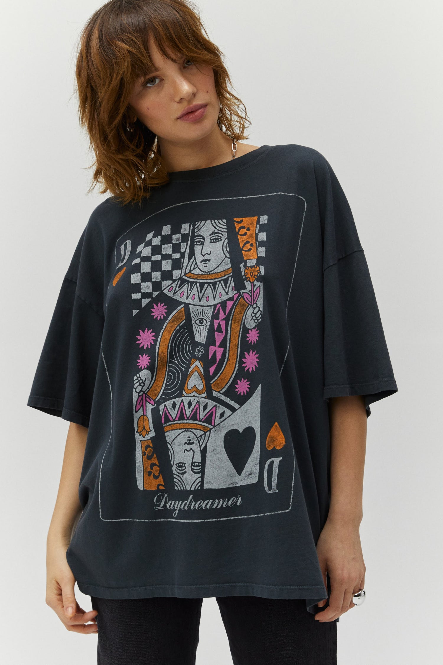 Daydreamer Queen Card OS Tee