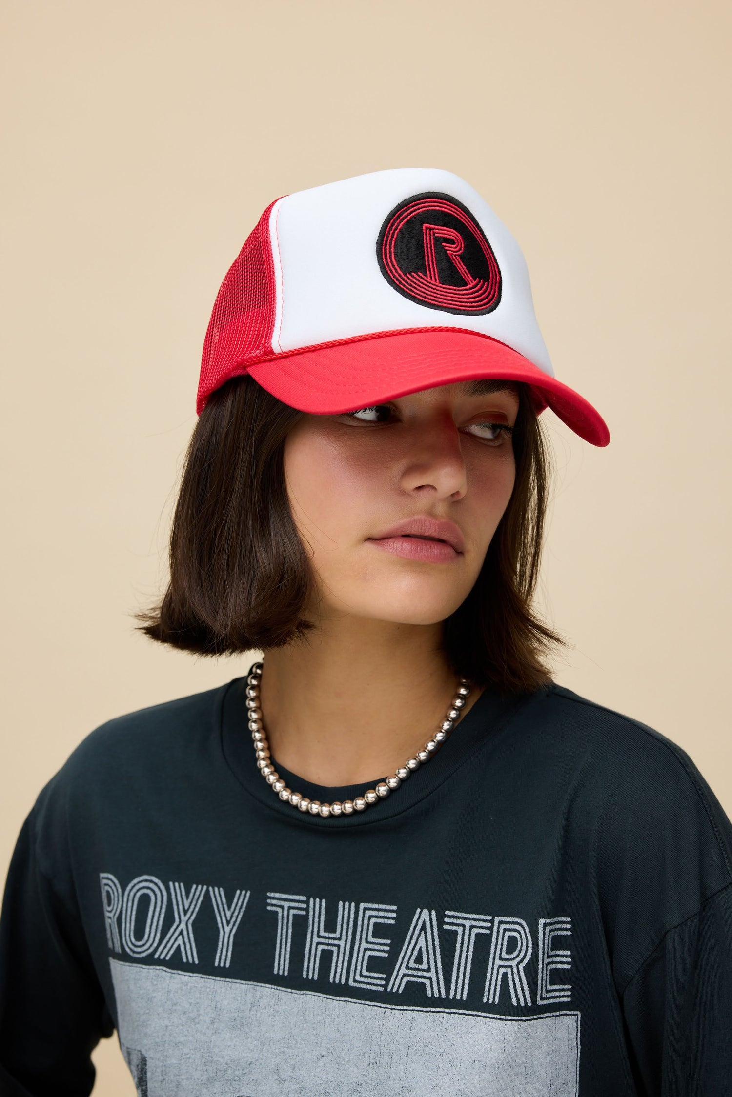 Roxy Truckin Trucker Hat - Cappellino Da Baseball Donna, Retro In Rete, Chiusura Regolabile, Stampa Antracite