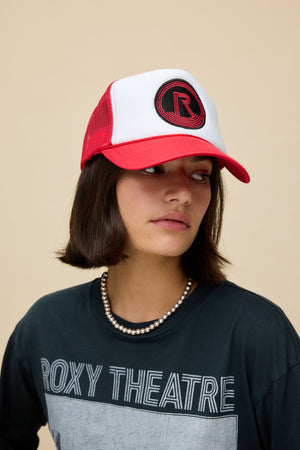 The Roxy Logo Trucker Hat