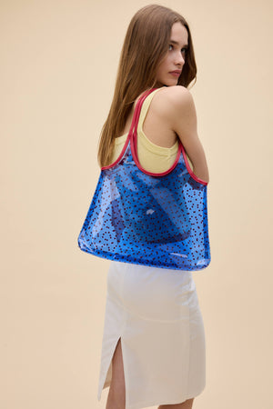 Daydreamer Polka Dot Jelly Tote