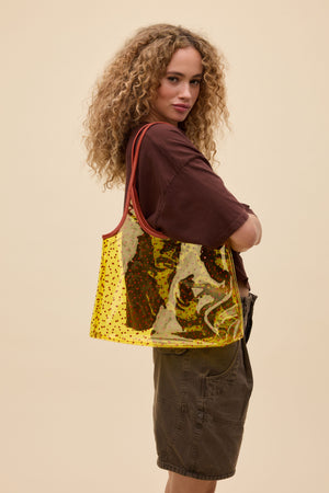 Daydreamer Polka Dot Jelly Tote
