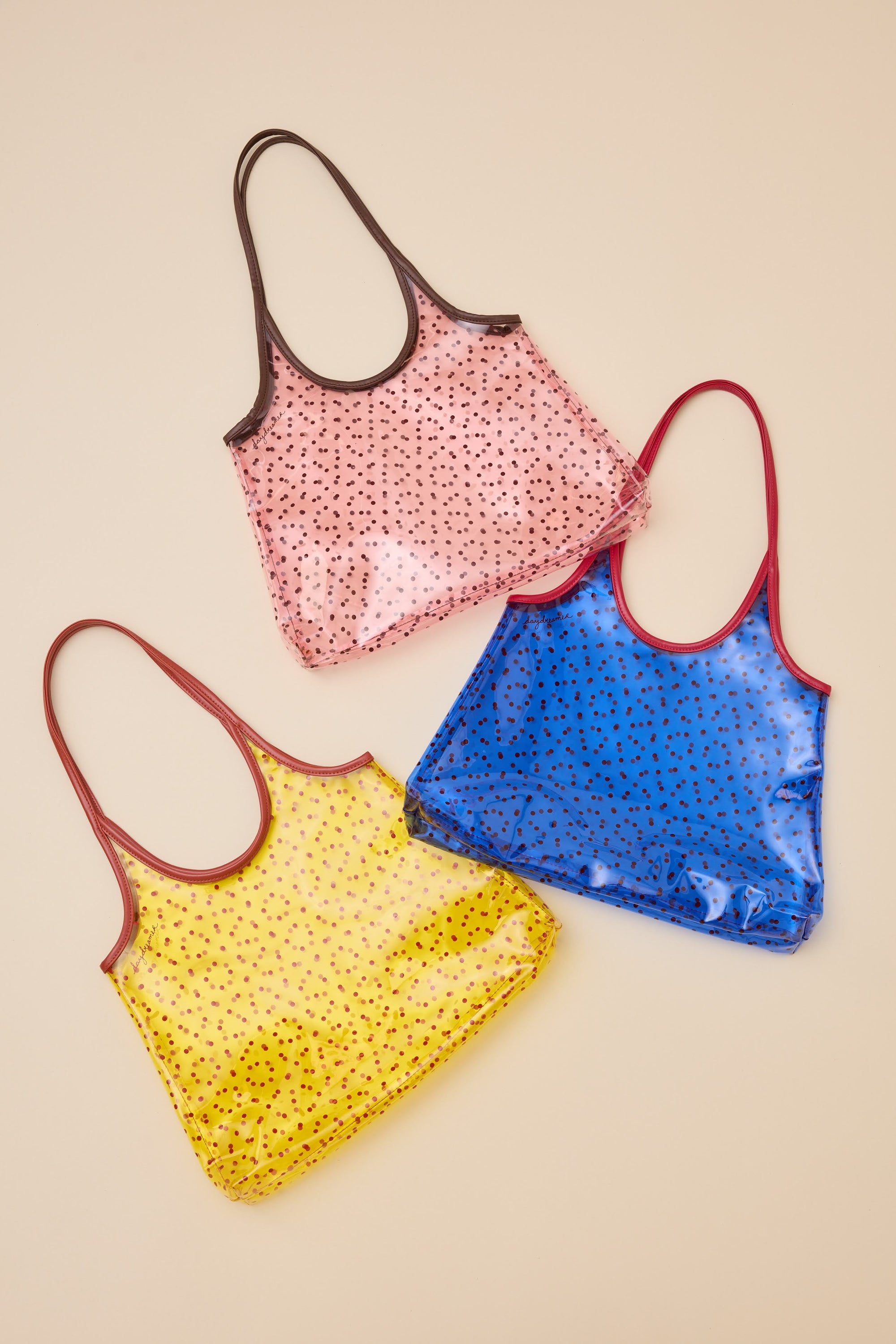 Polka Dot Jelly Totes