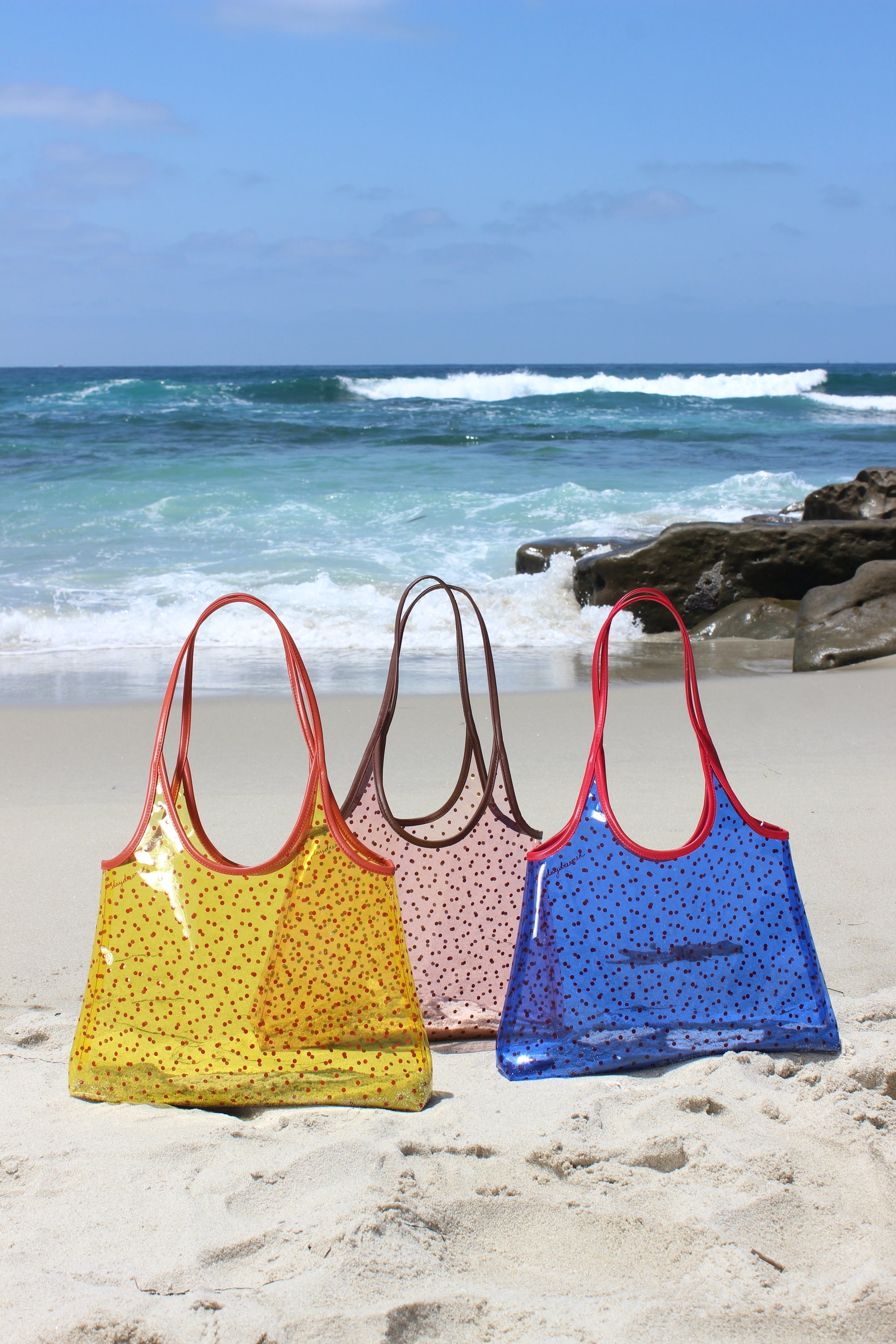 Polka Dot Jelly Totes