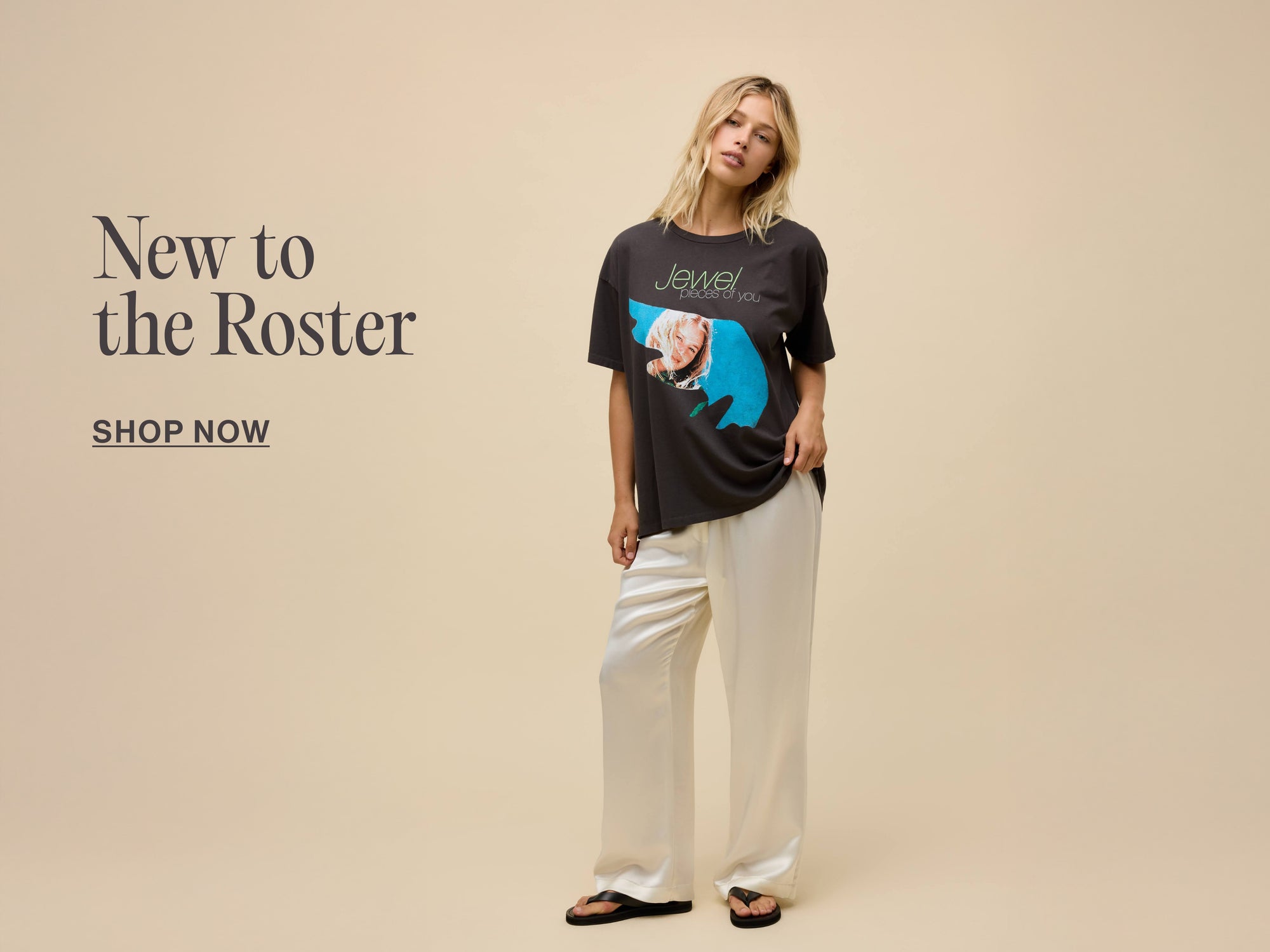 New to the Roster featuring Jewel - Shop Now