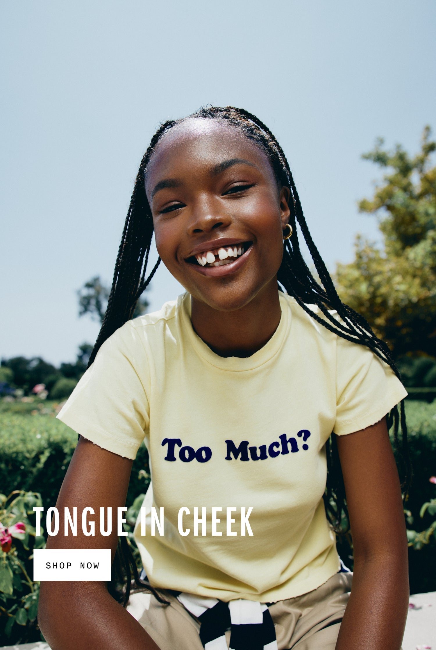 Shop the exclusive 'Tongue In Cheek' collection, only available at daydreamerla.com