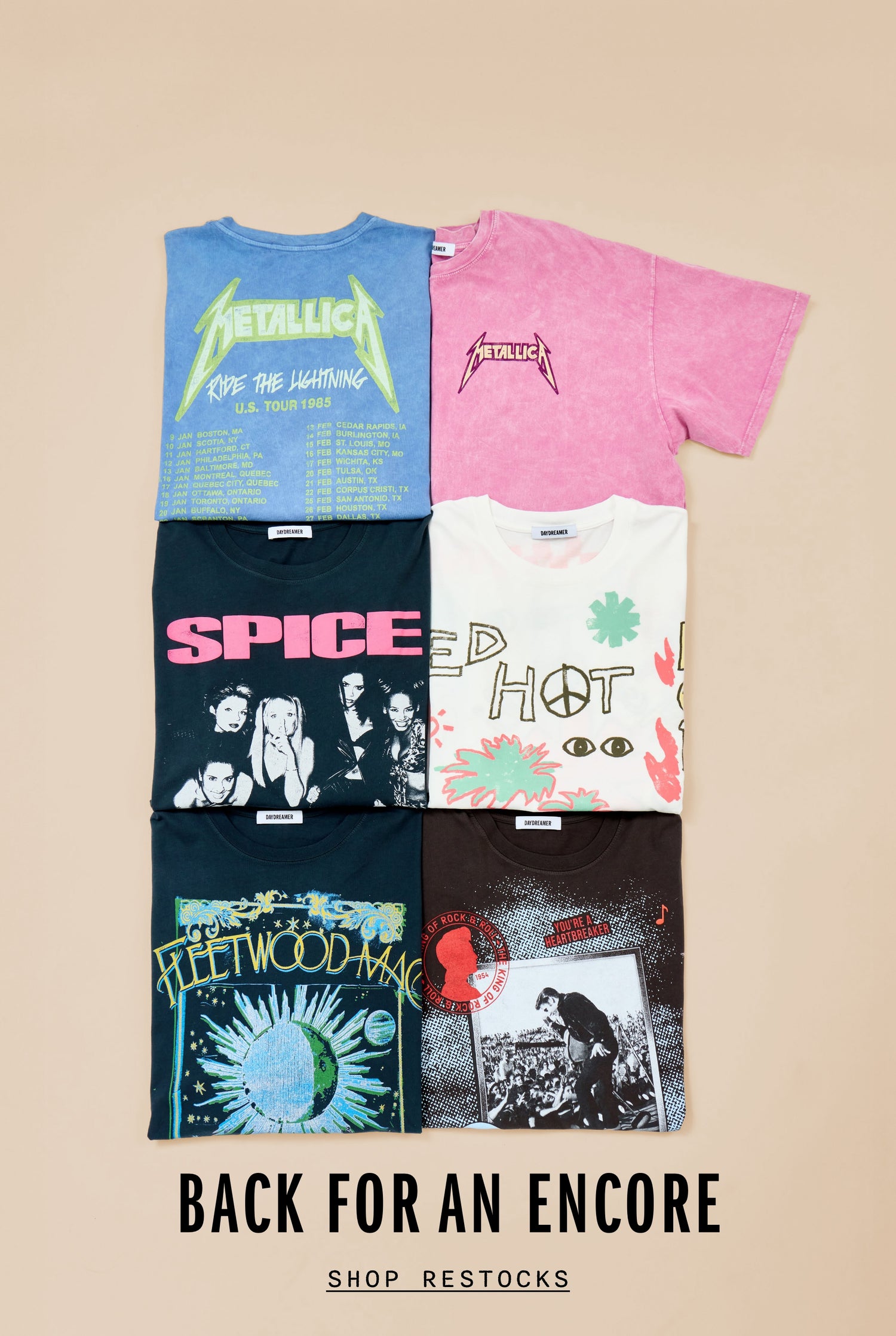 Back For An Encore - Shop Restocks