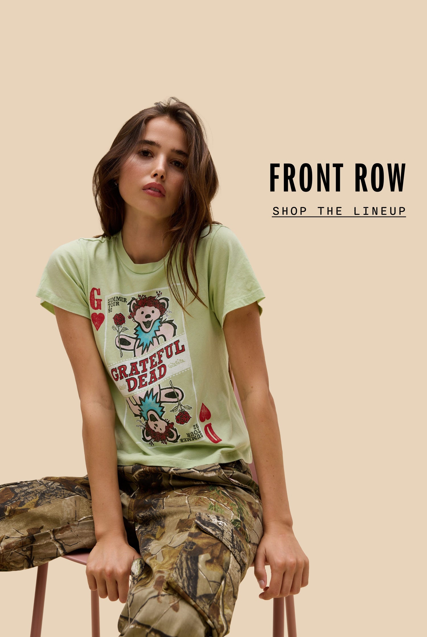 Front Row - Shop The Lineup
