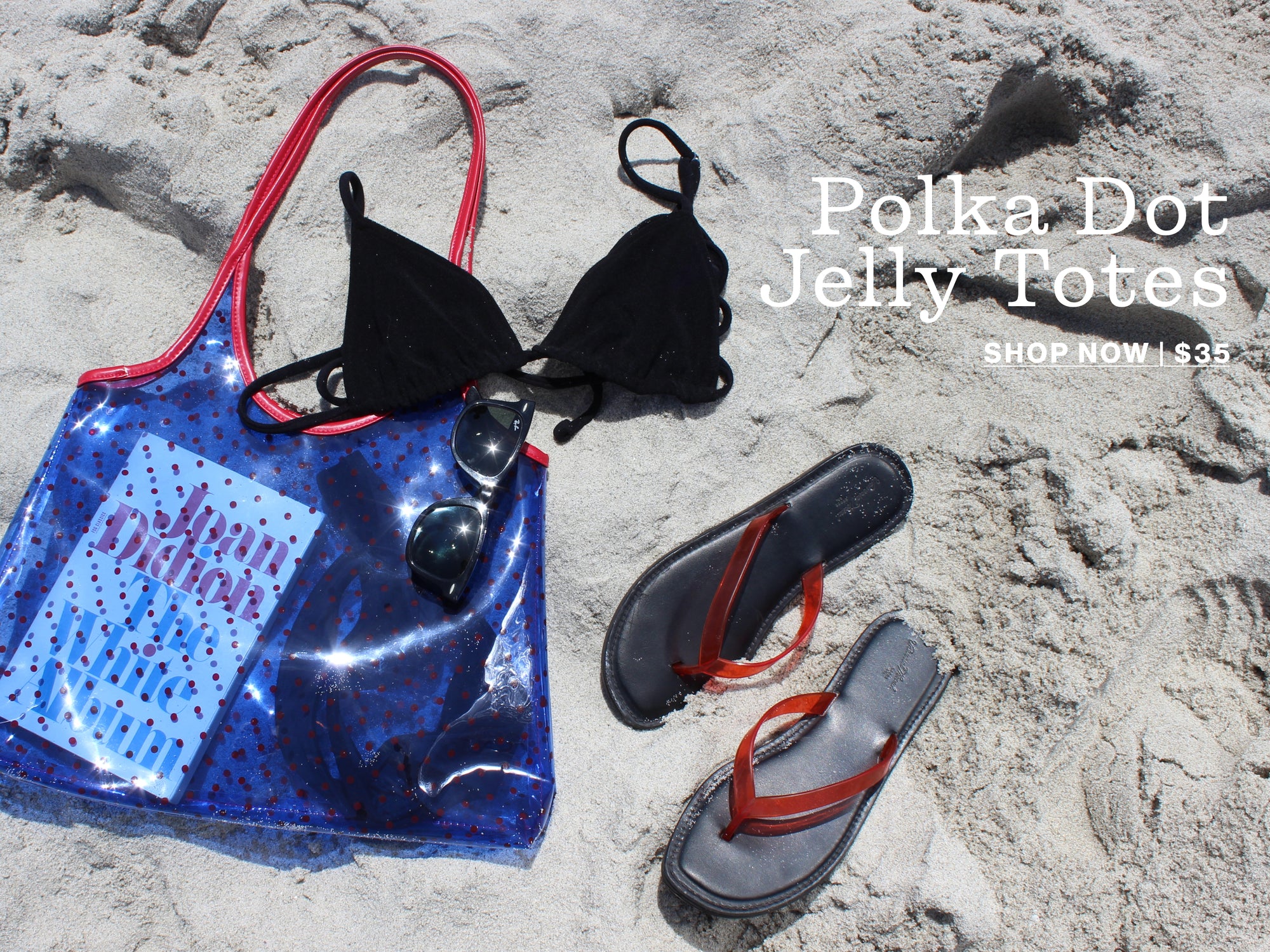 Polka Dot Jelly Totes - Shop Now | $35