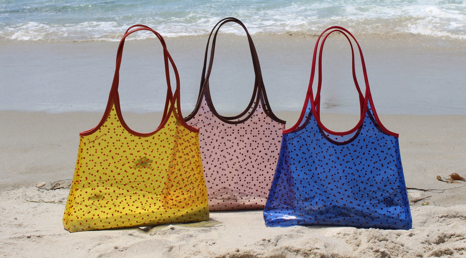 Polka Dot Jelly Totes