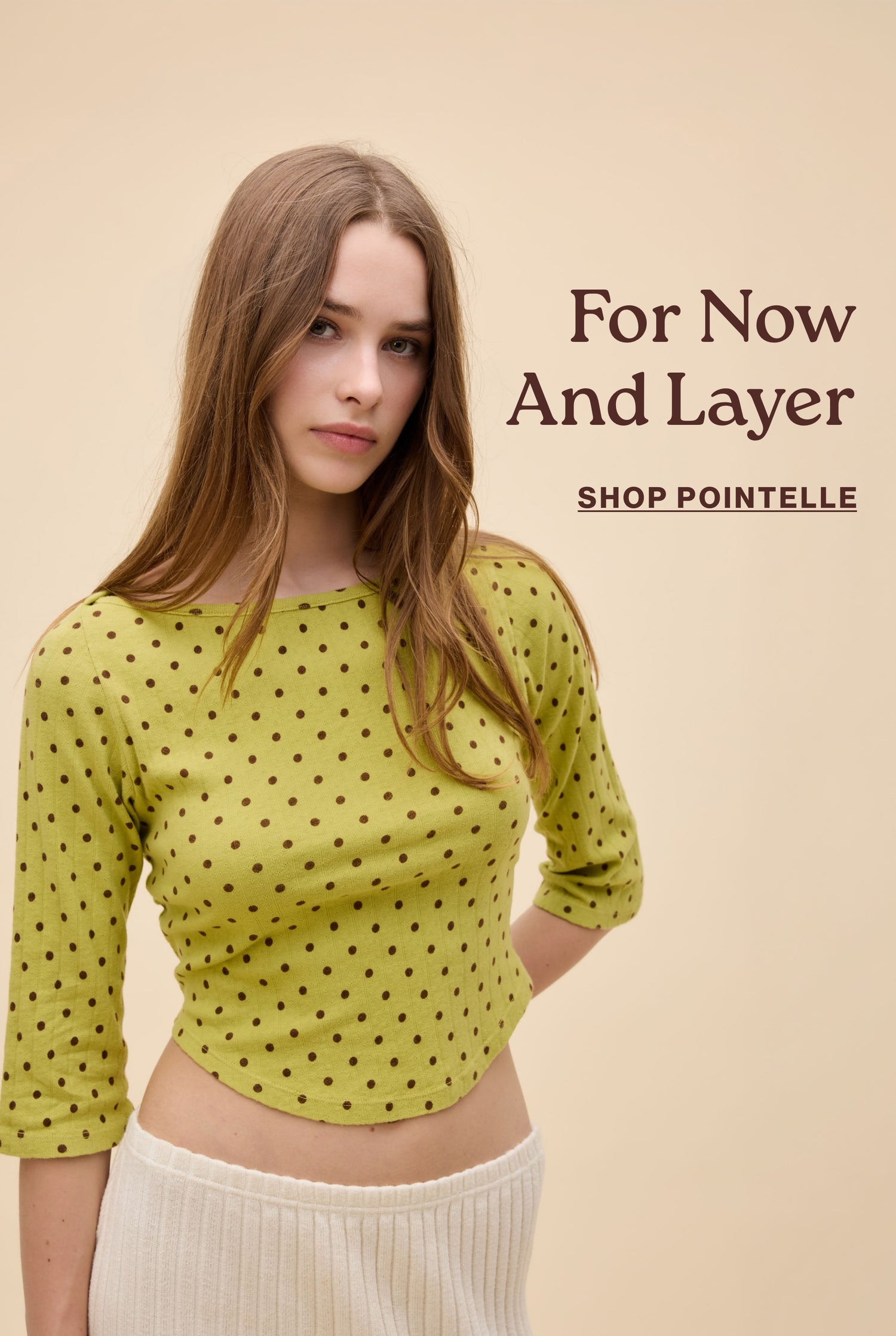 For Now And Layer - Shop Pointelle