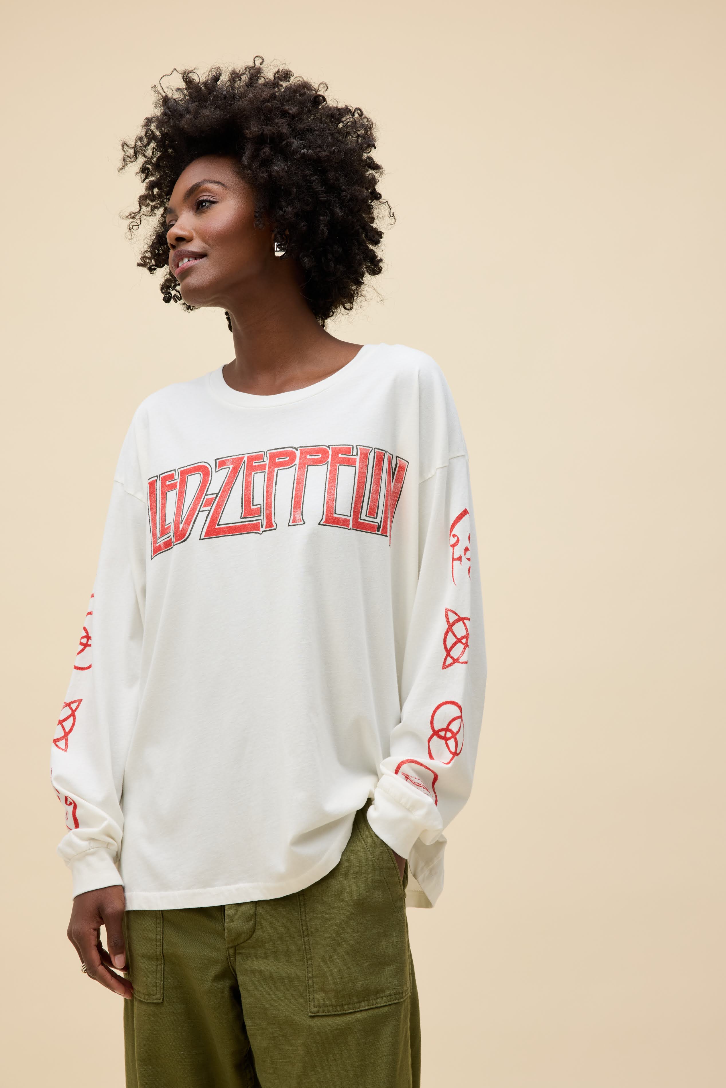 Led Zeppelin Four Symbols Merch Long Sleeve– Daydreamer