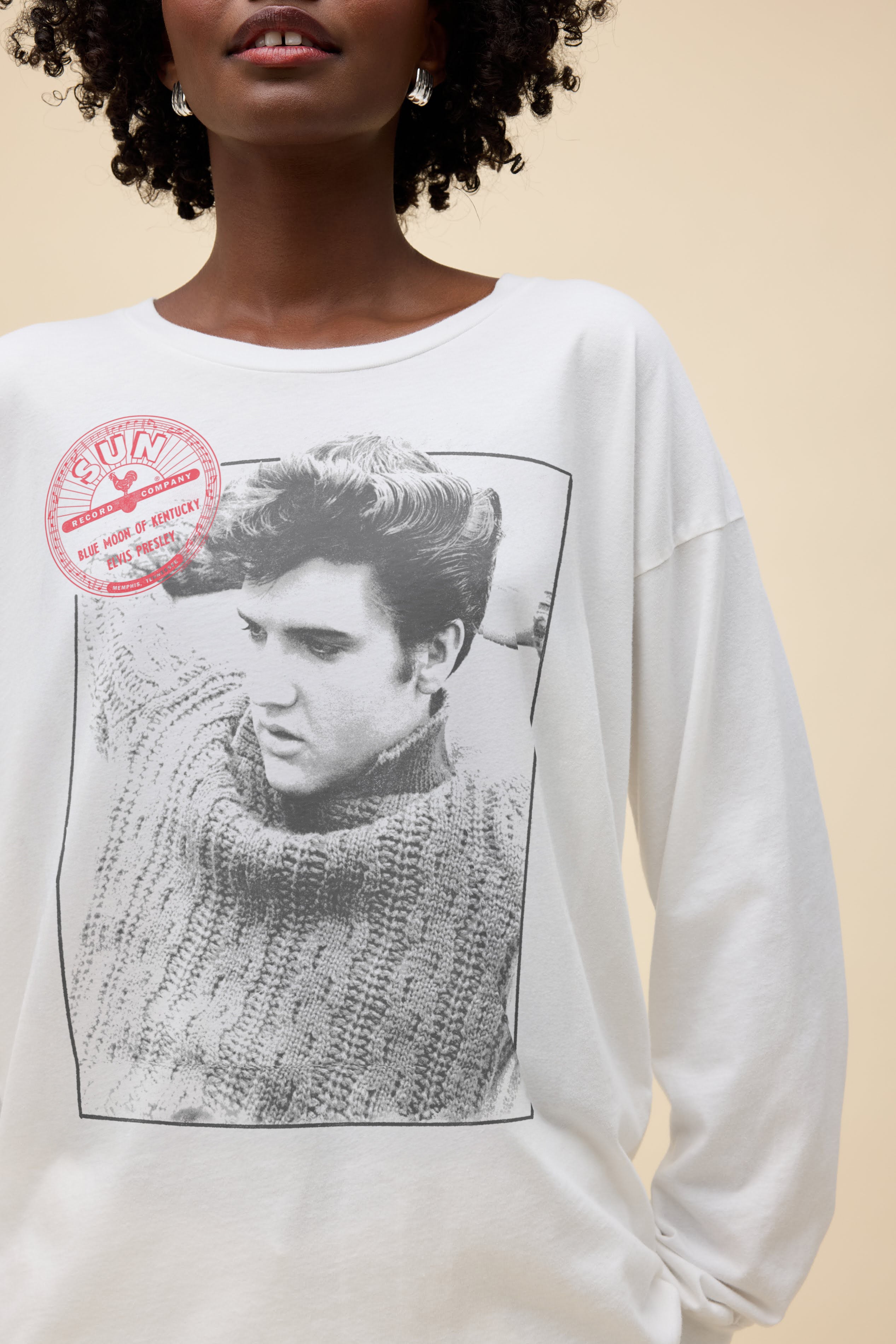 Sun Records x Elvis Relaxing Merch Long Sleeve– Daydreamer