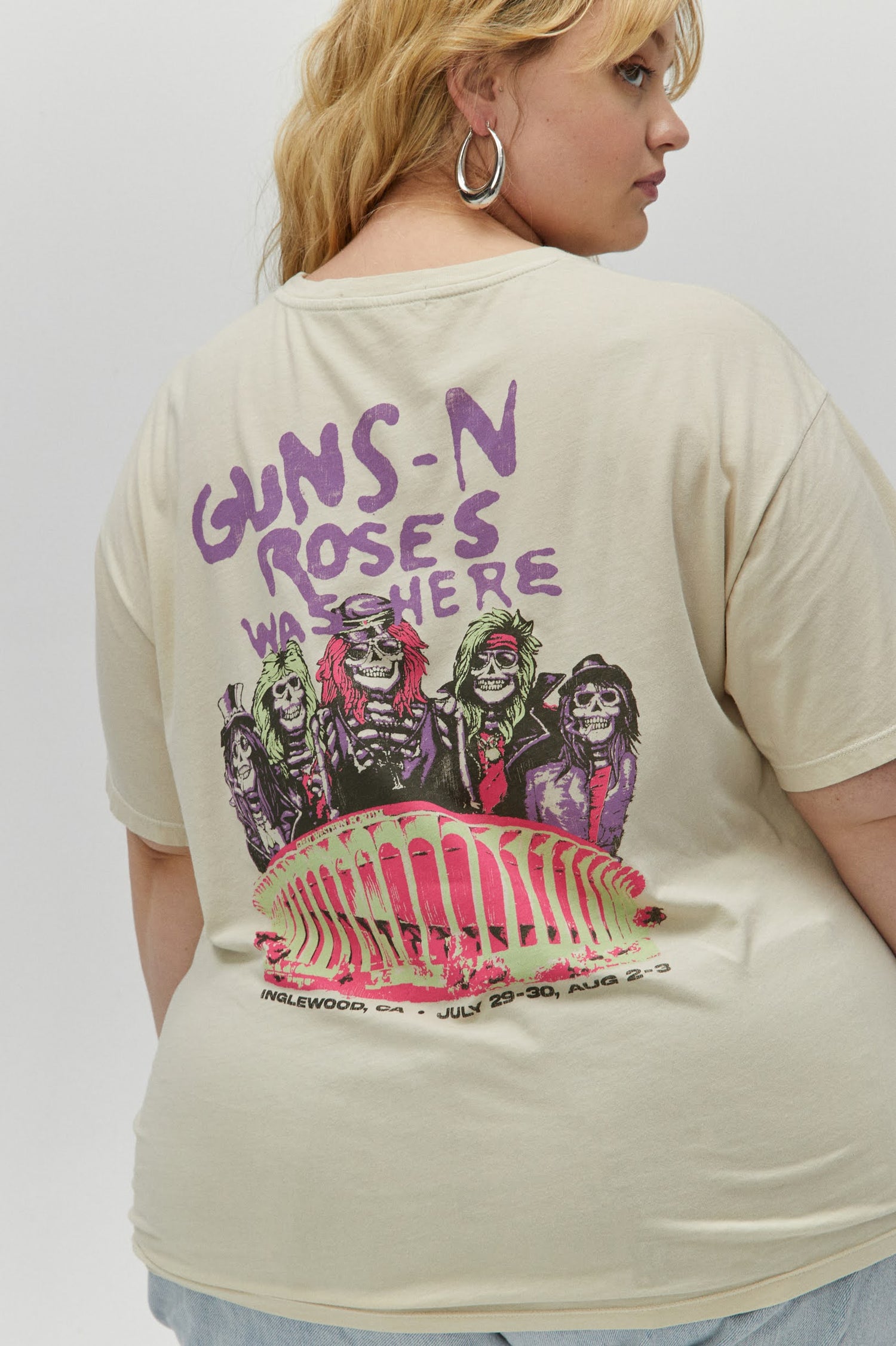 Nemlig Vedholdende Glad Guns N Roses Was Here Boyfriend Tee ES | DAYDREAMER