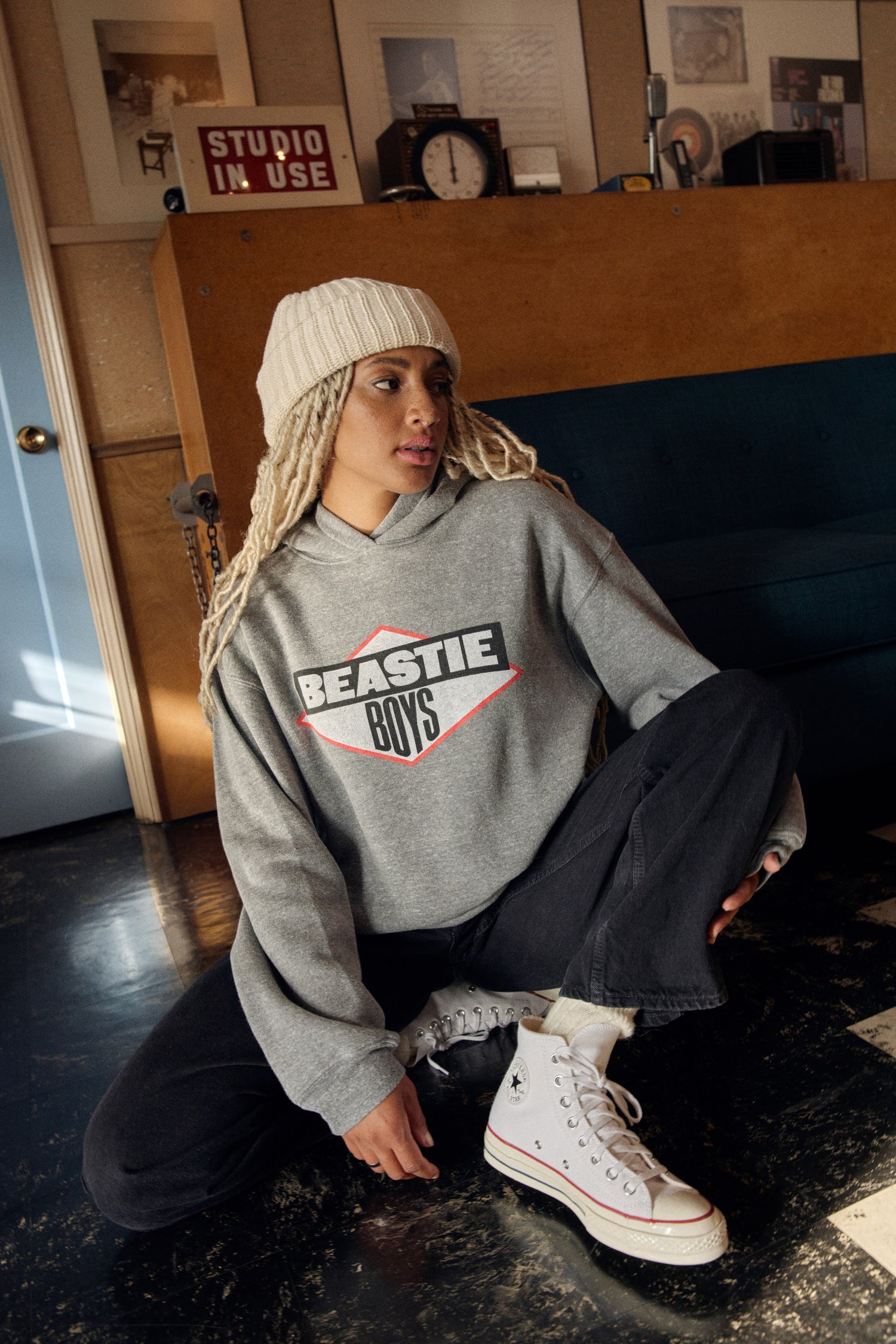 Beastie Boys Logo Boyfriend Hoodie | DAYDREAMER