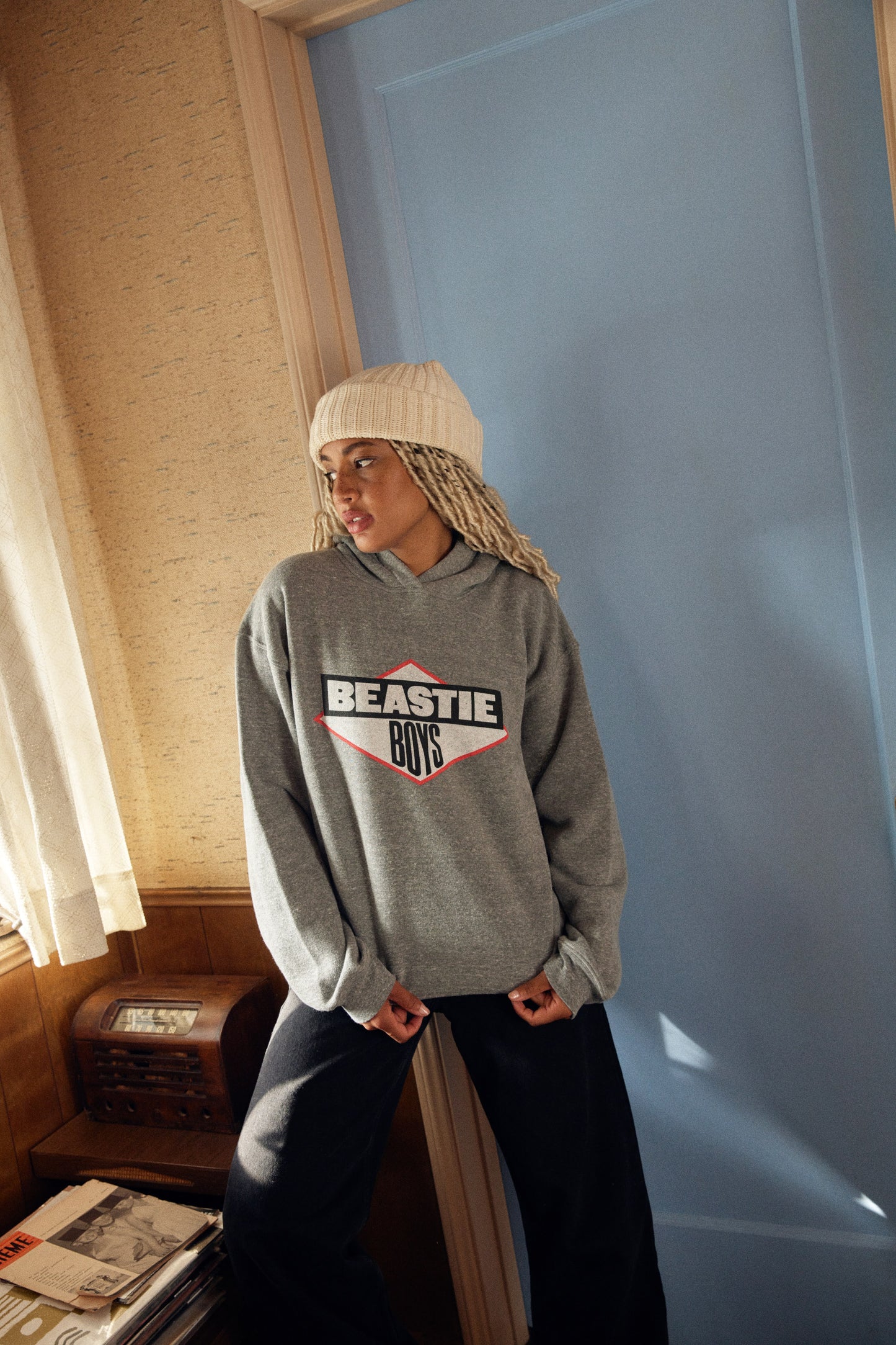 Beastie Boys Logo Boyfriend Hoodie