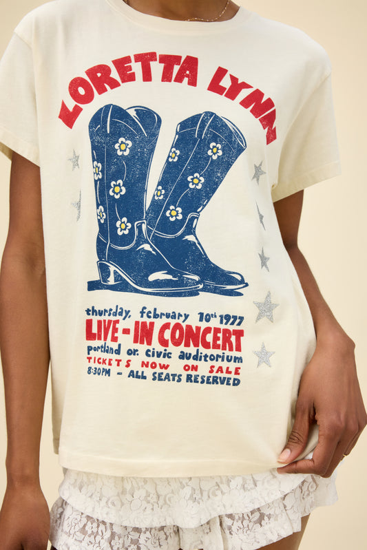 Loretta Lynn In Concert Tour Tee