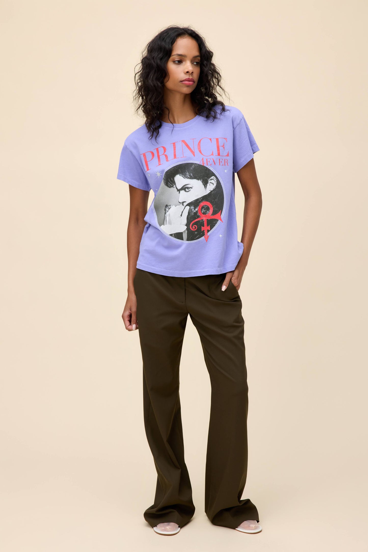 prince t shirt dress Prince: Purple Rain Disc Ladies T-Shirt Dress (Black)