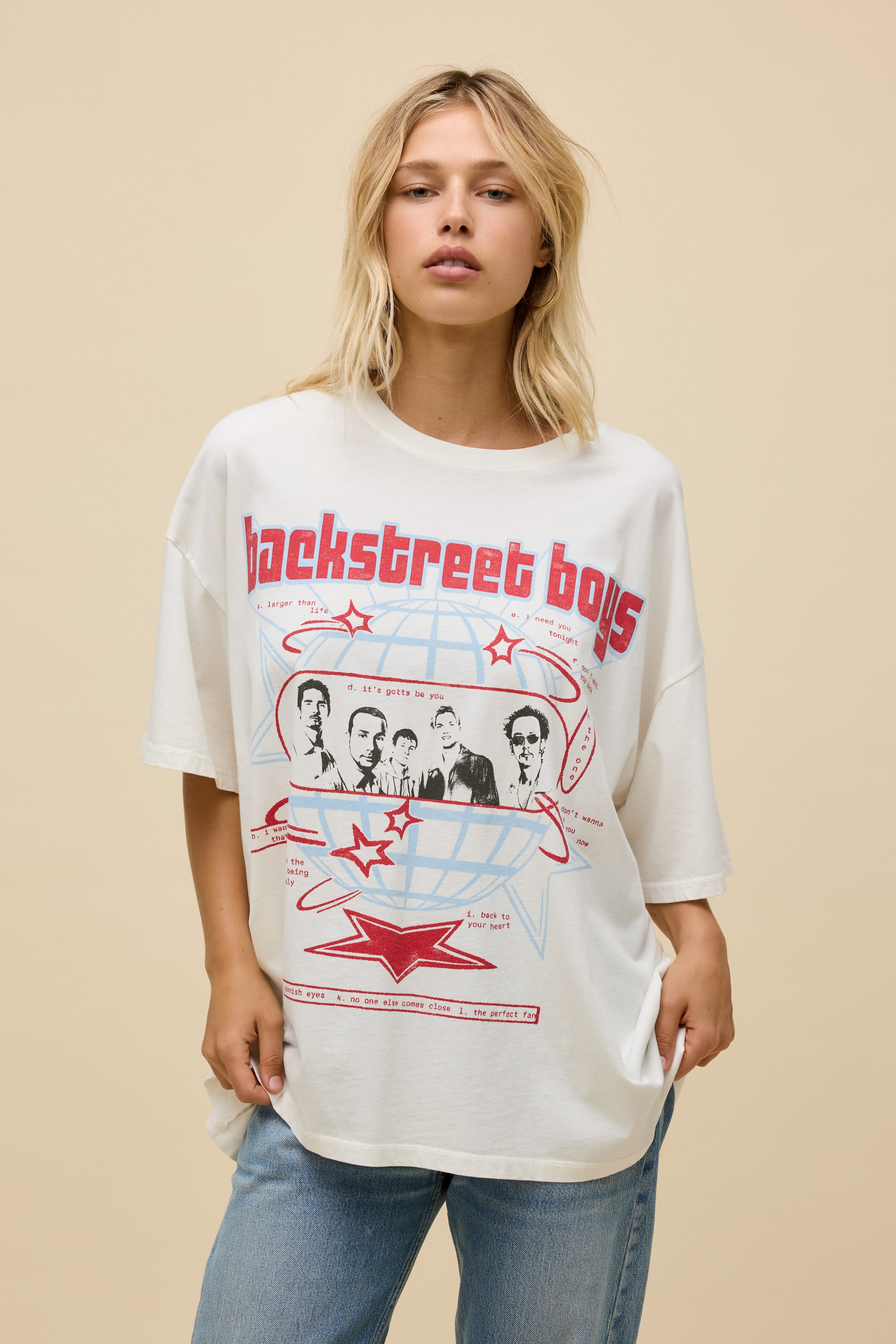 Backstreet Boys Into The Millennium Tour OS Tee