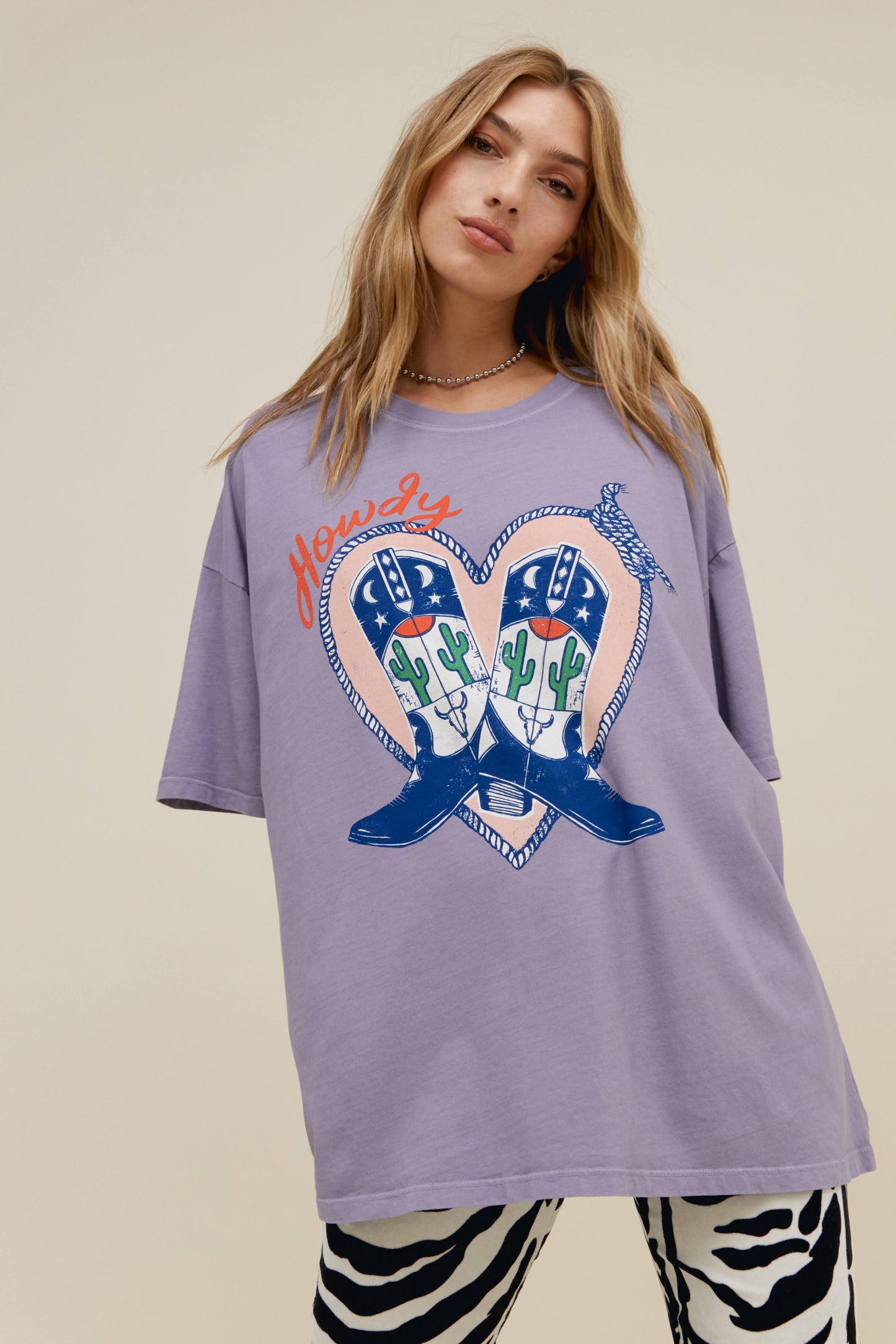 Howdy Boots OS Tee