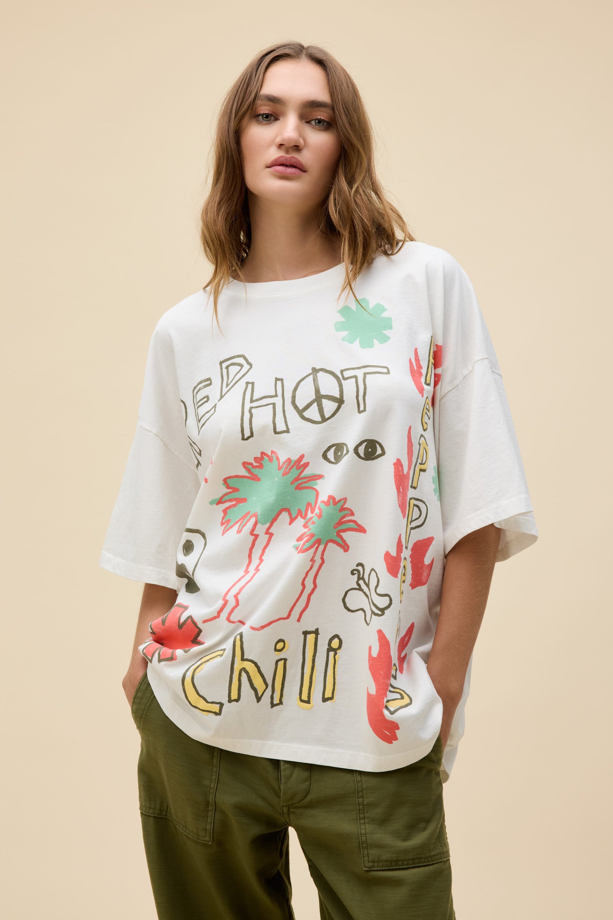 Solid Off-The-Shoulder Tee | Daydreamer