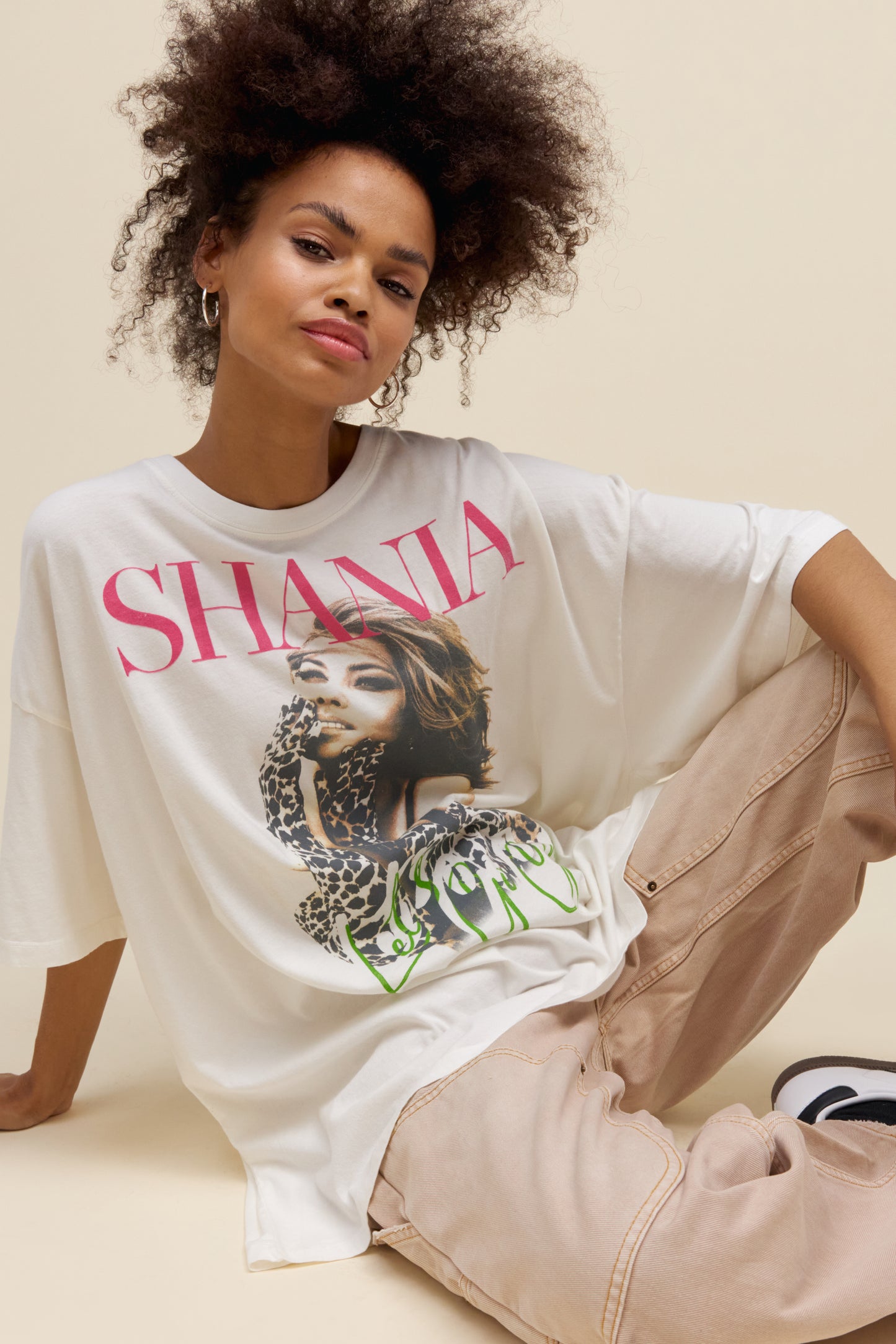 Shania Let's Go Girls OS Tee | DAYDREAMER