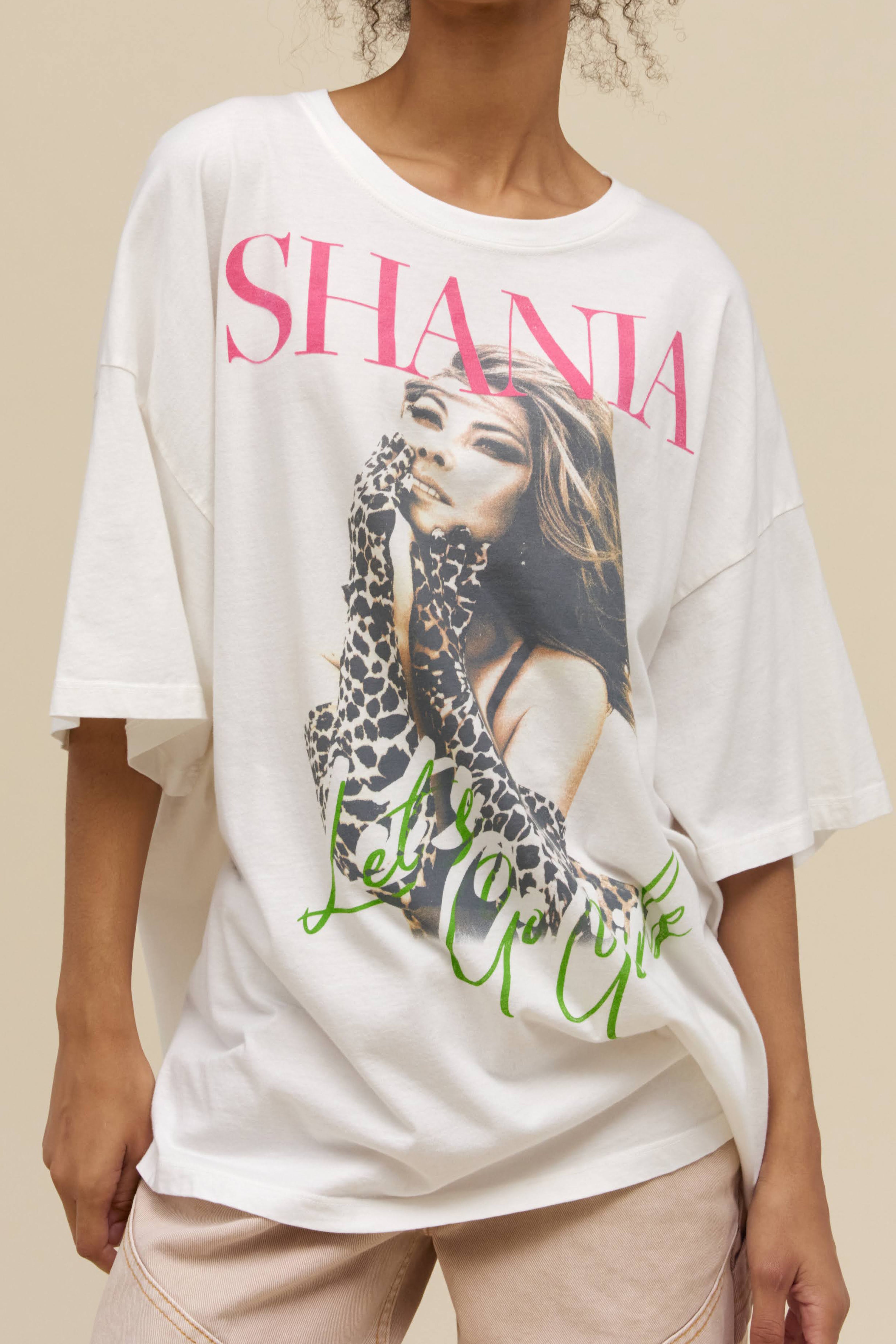 Shania Twain Let's Go Girls OS Tee | Daydreamer