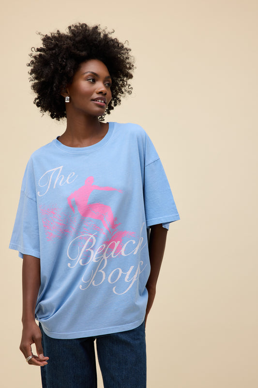 Powder Blue Acid Wash