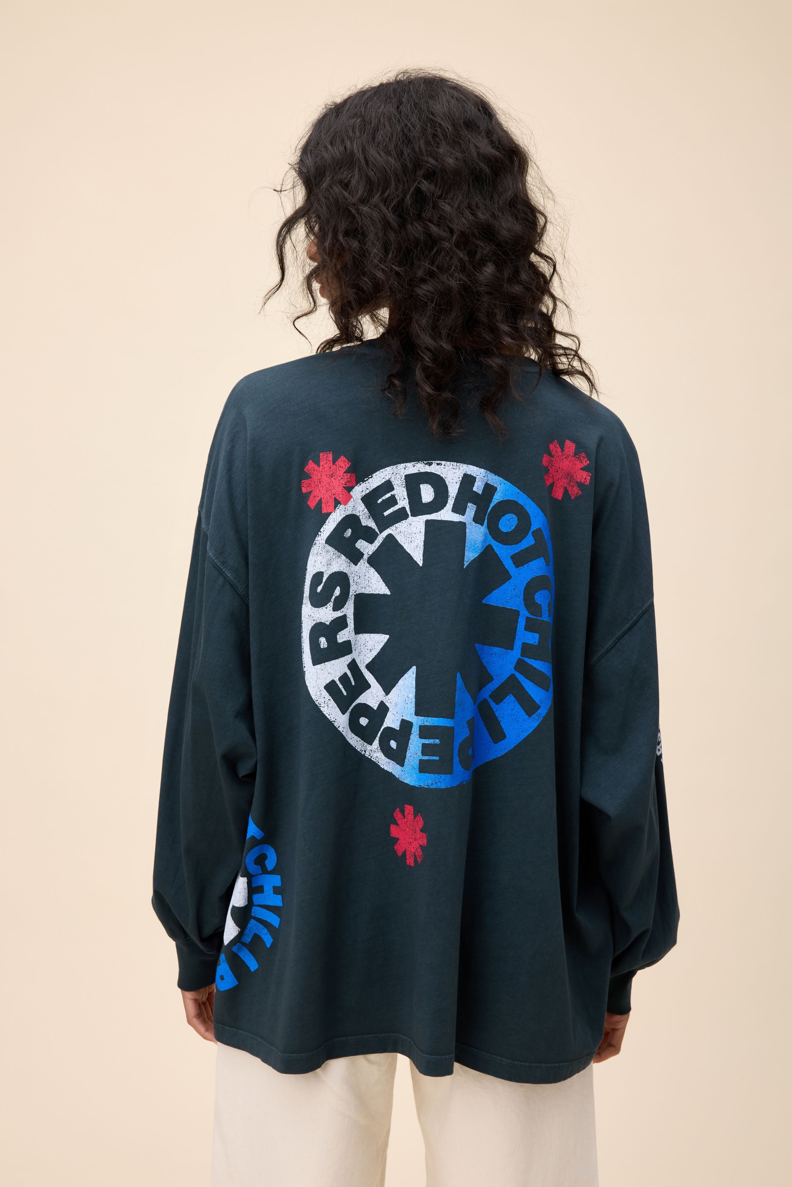 Red Hot Chili Peppers Asterisk Collage OS Long Sleeve