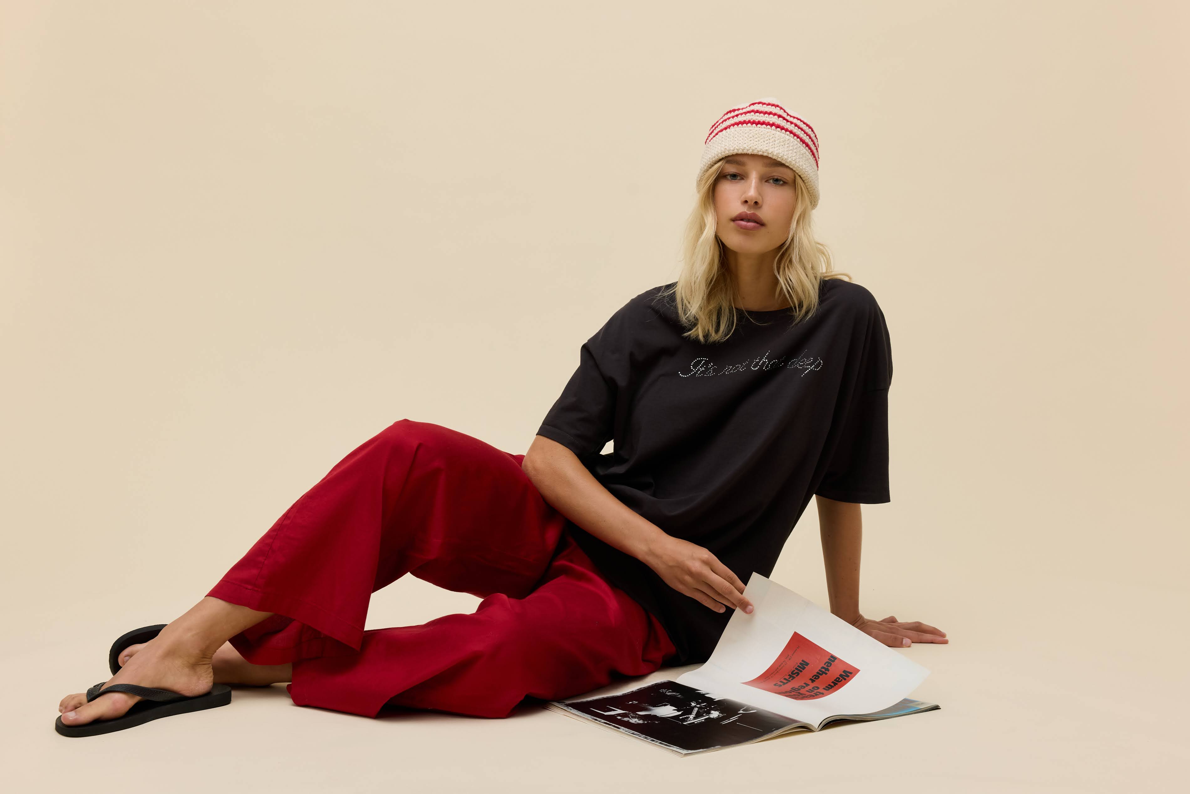 It's Not That Deep Rhinestone Merch Tee