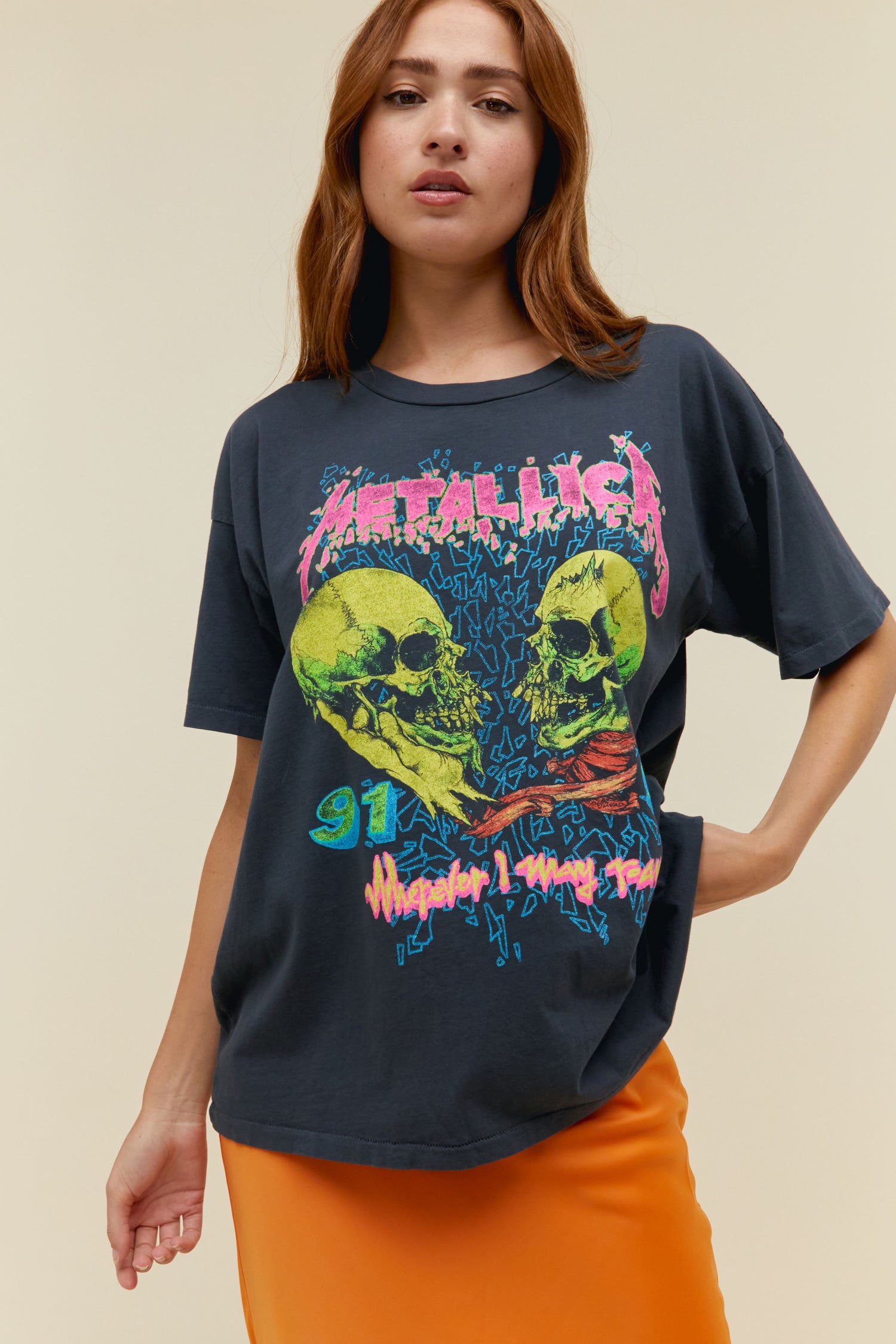 Heavy Metal-print cotton-jersey T-shirt | Balenciaga