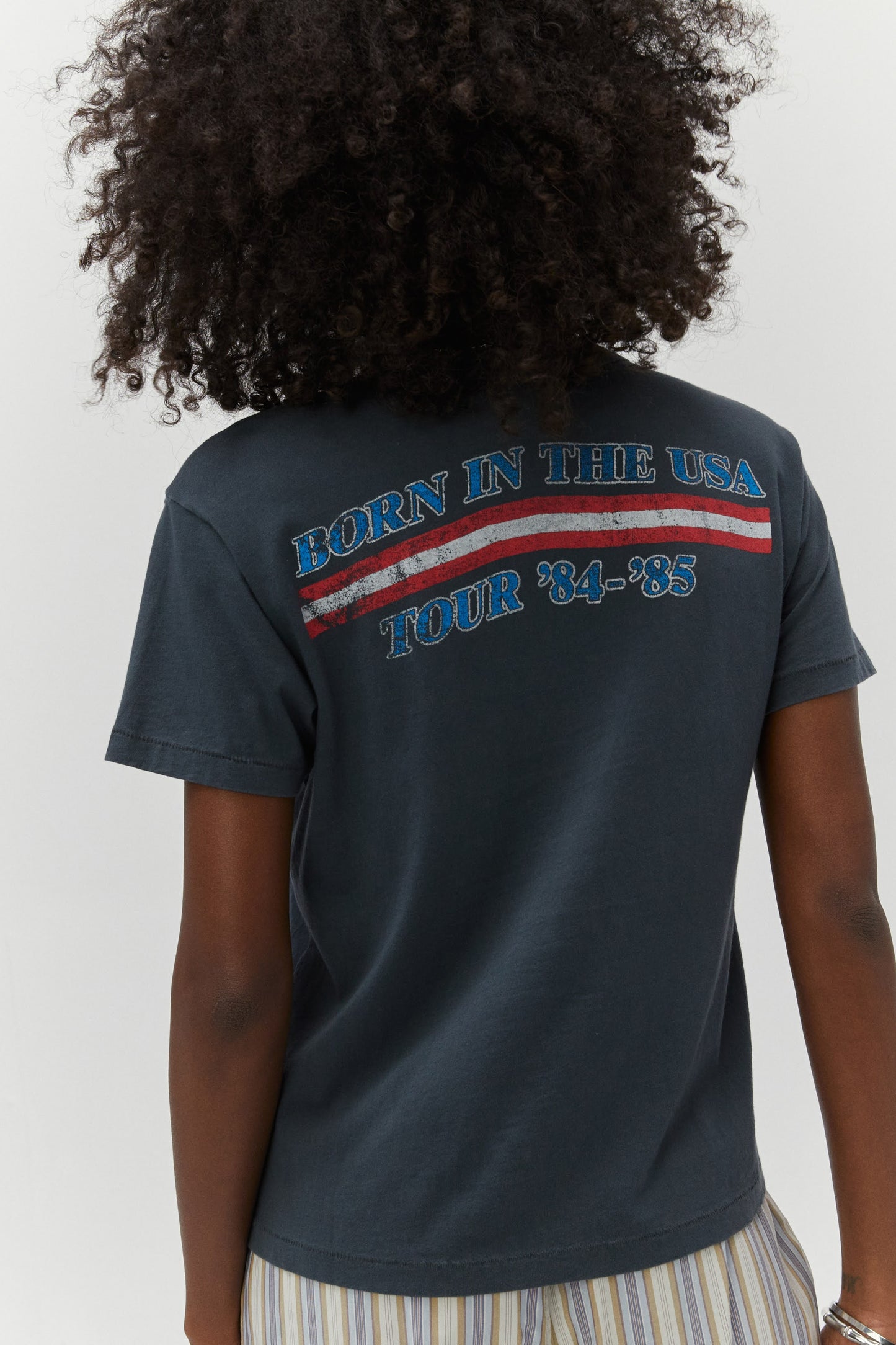 red white and blue tee