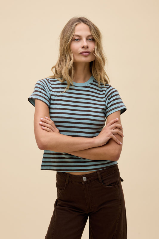 Stripe Vintage Tee - Daydreamer
