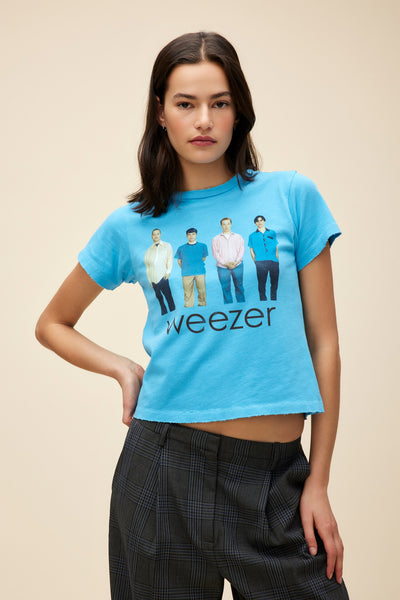 ヴィンテージ weezer USA製 Tシャツ 90s weezer ウィーザー ラグラン 七分袖 Tシャツ XL USA製