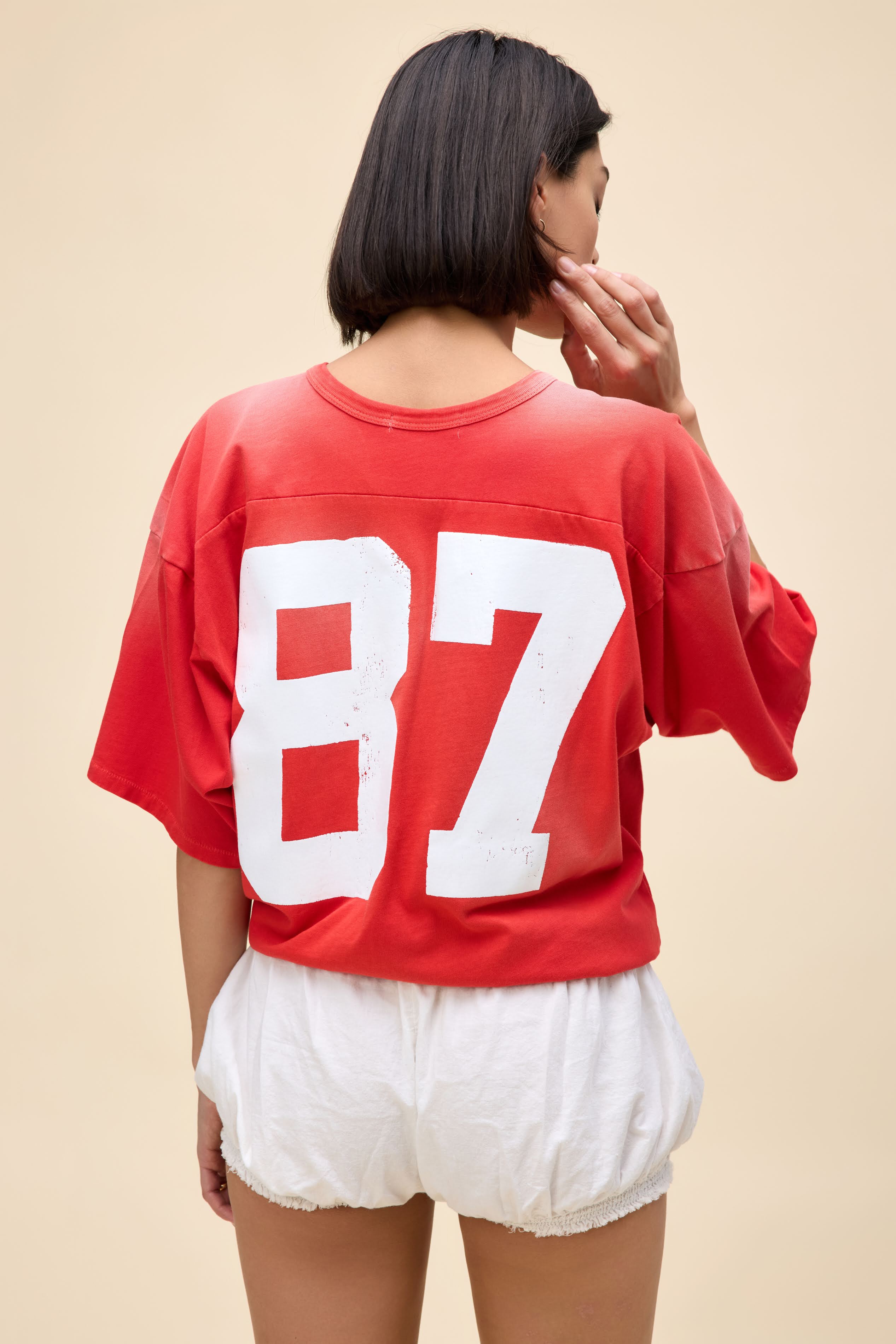 87 Oversized Jersey Tee– Daydreamer
