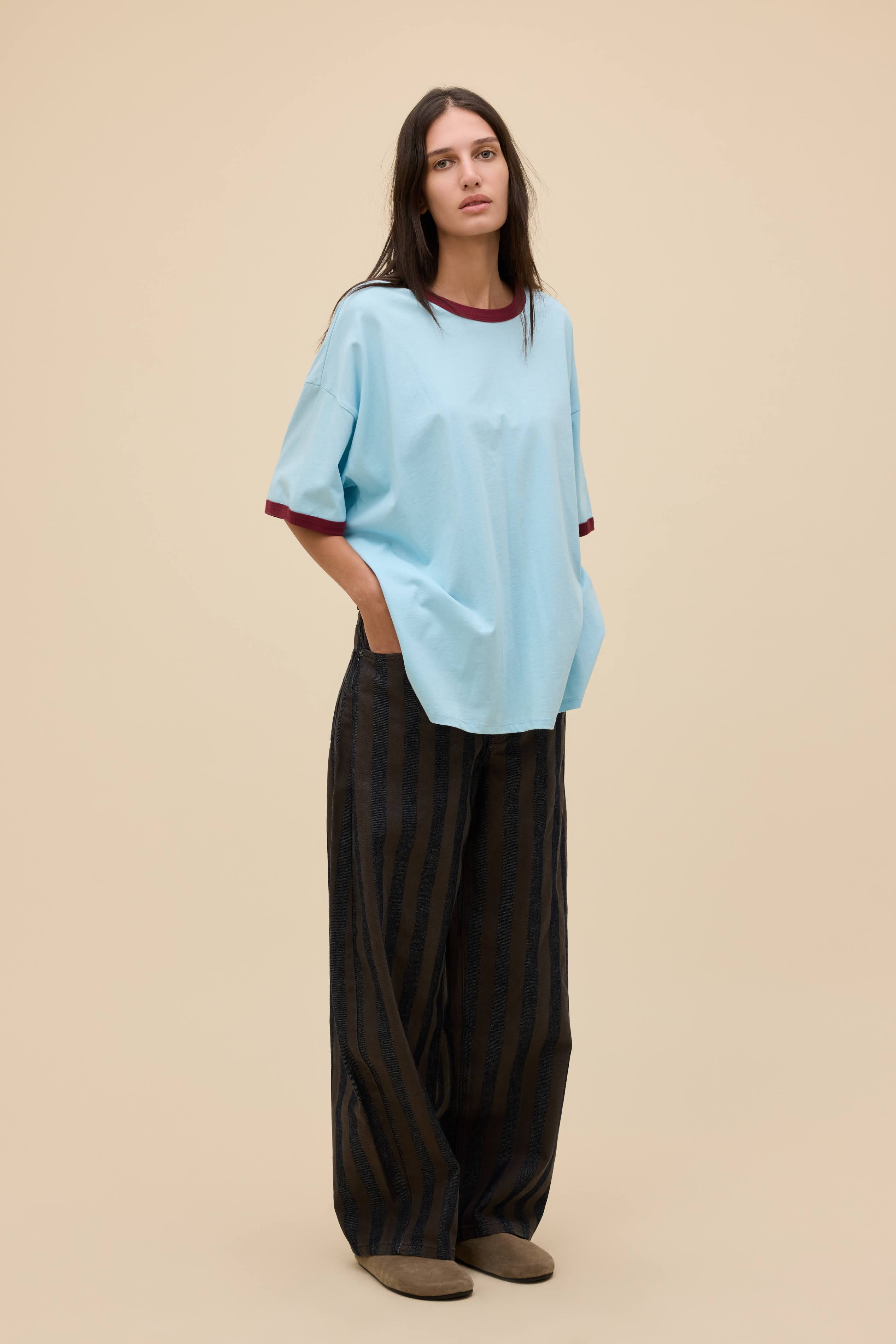 Solid OS Ringer Tee– Daydreamer