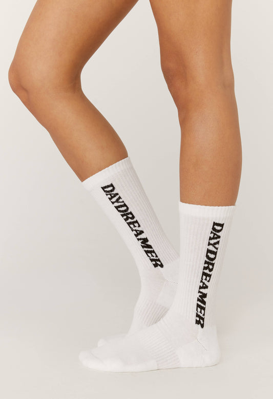 white Daydreamer socks