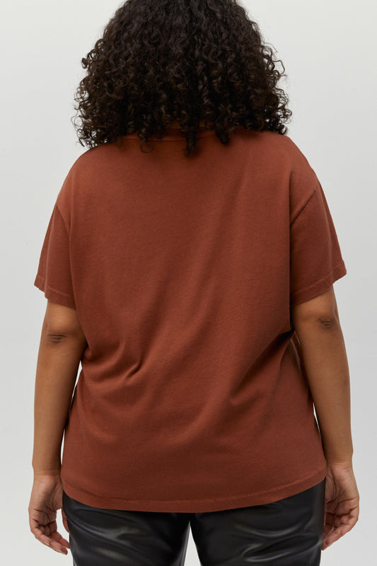 sable tee designed with a stamped lyric