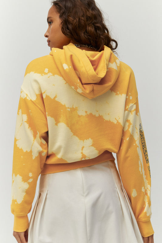 yellow bleach hoodie