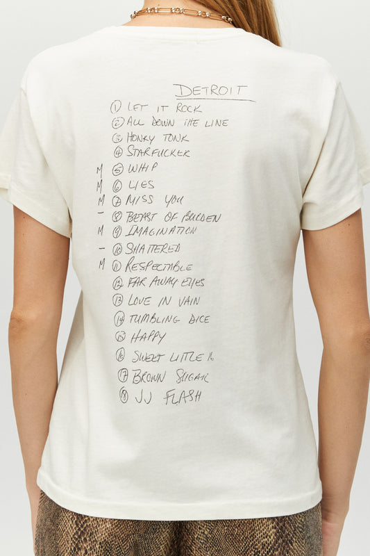 Rolling Stones Set List Tour Tee