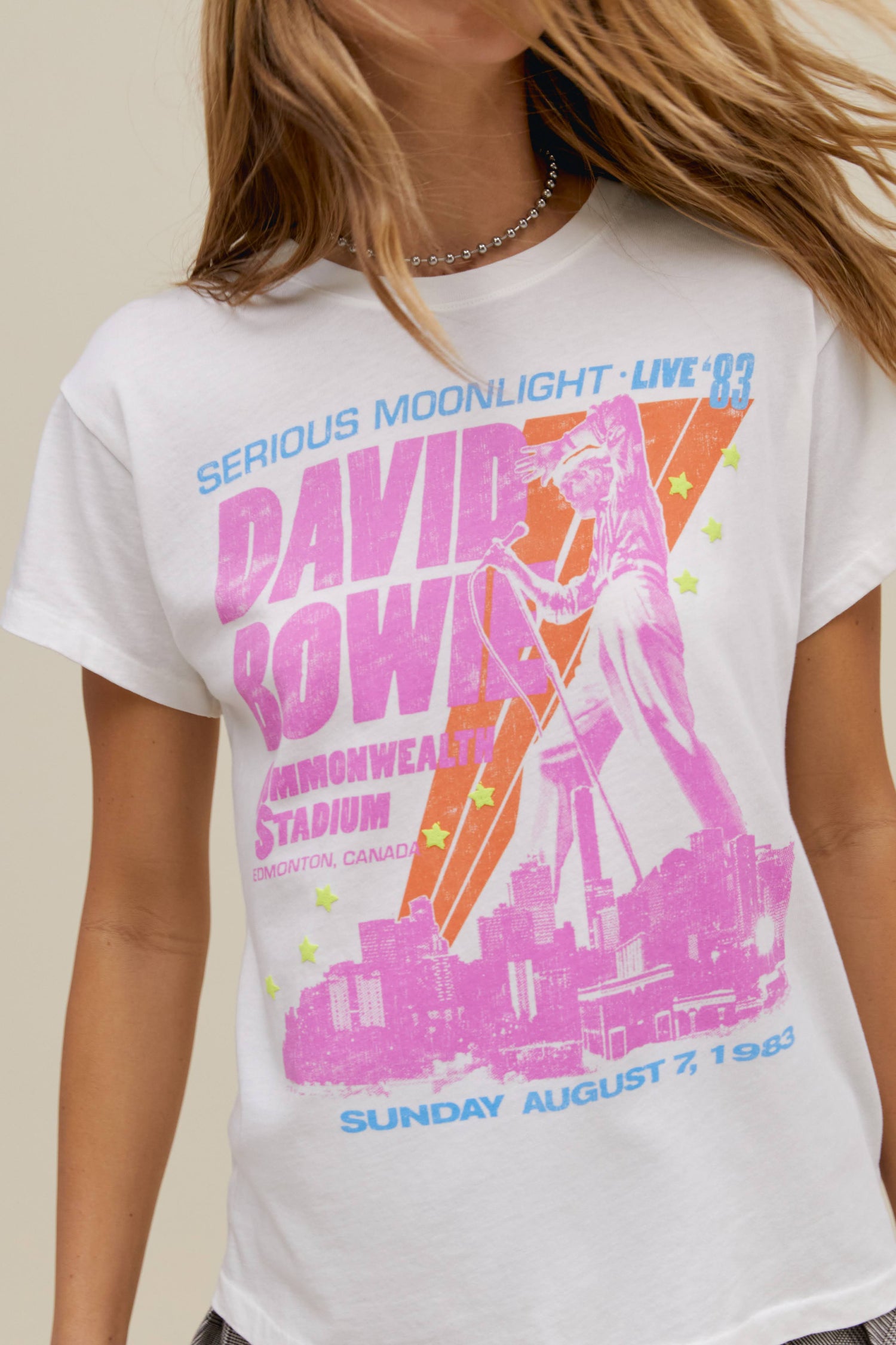 Datter Seaport Suradam David Bowie Serious Moonlight '83 Tour Tee | DAYDREAMER