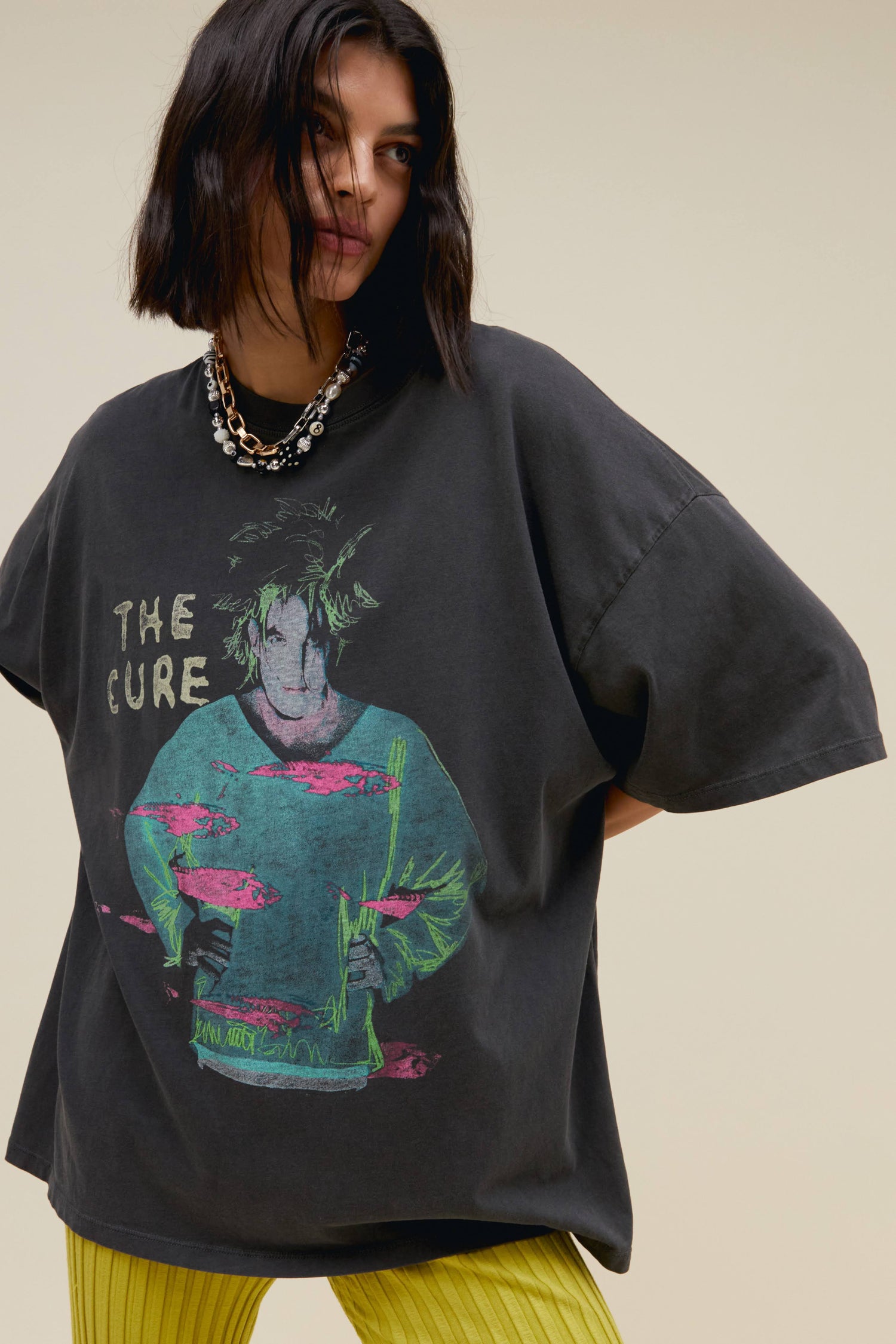 black the cure party tour tee